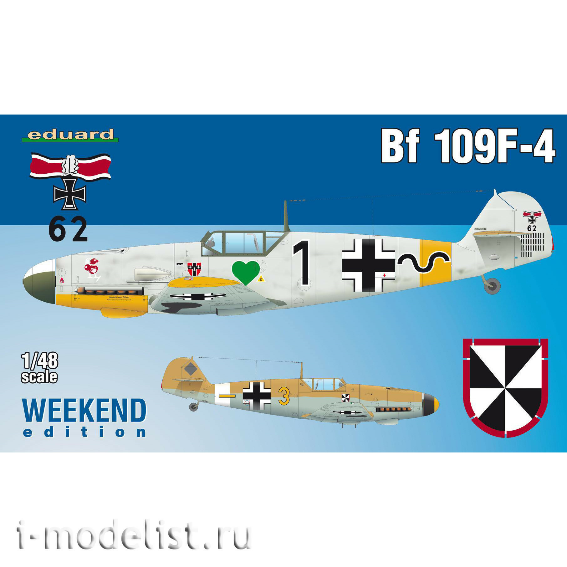 84146 Edward 1/48 Bf 109F-4