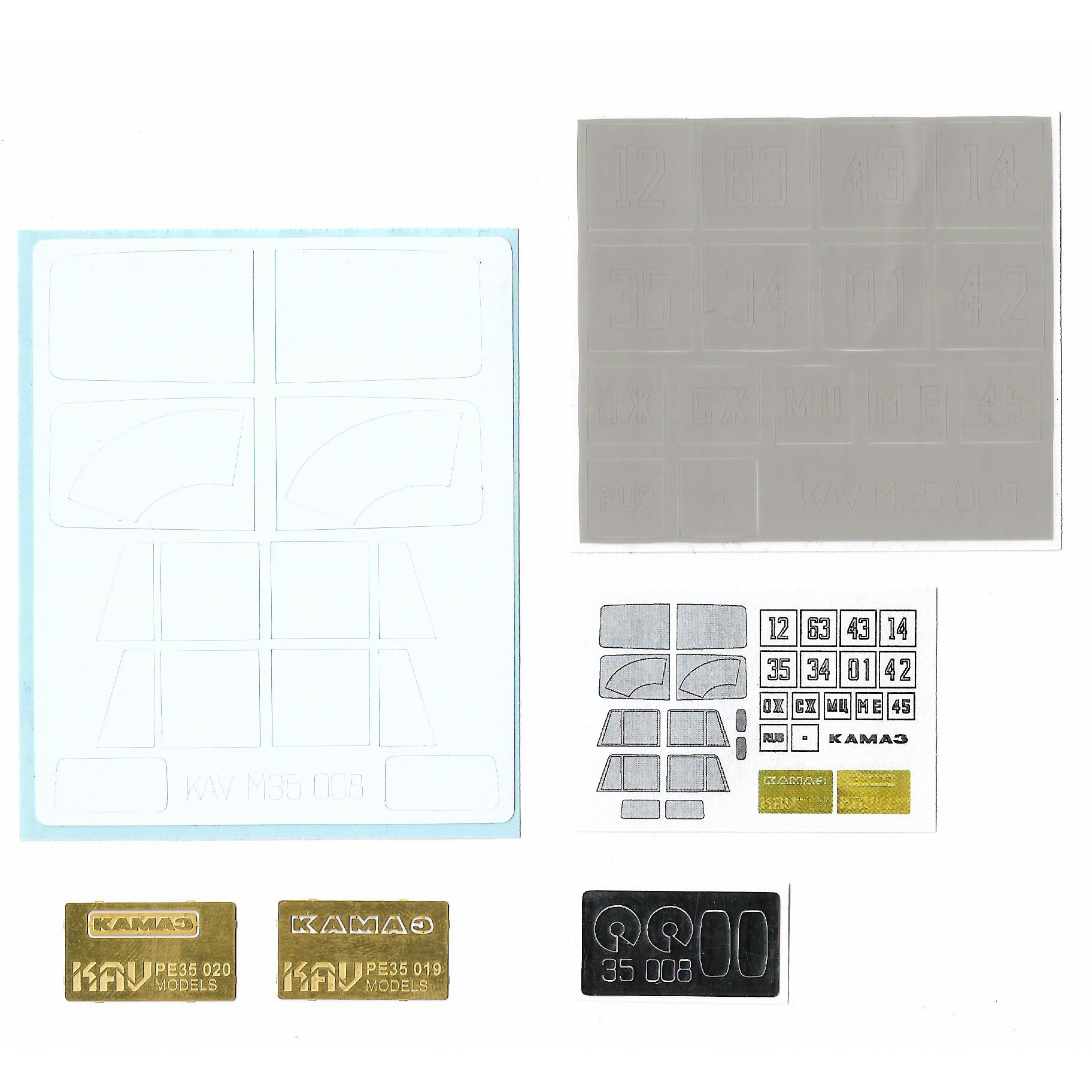 M35 011 KAV models 1/35 Kit 