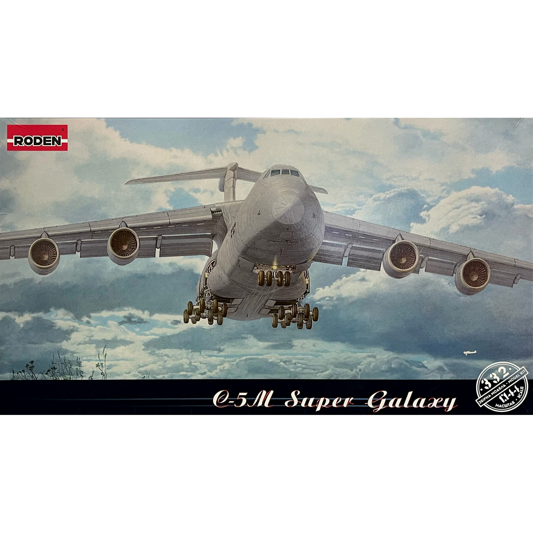 332 Roden 1/144 C-5M Super Galaxy Aircraft