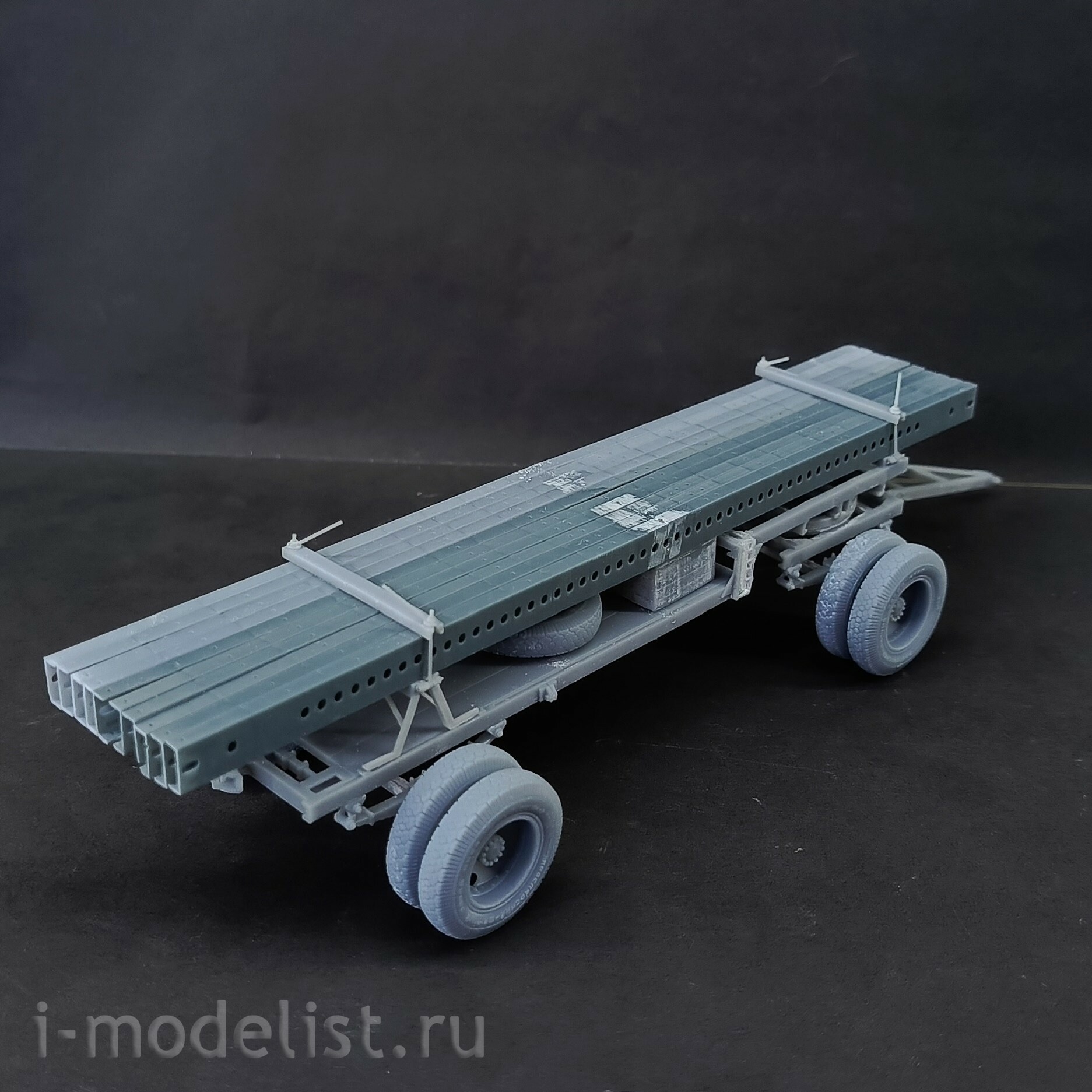 DMS-35268 ДМС 1/35 Прицеп Литер Б тракторного тяжелого понтонного парка Н2П обр. 1940г
