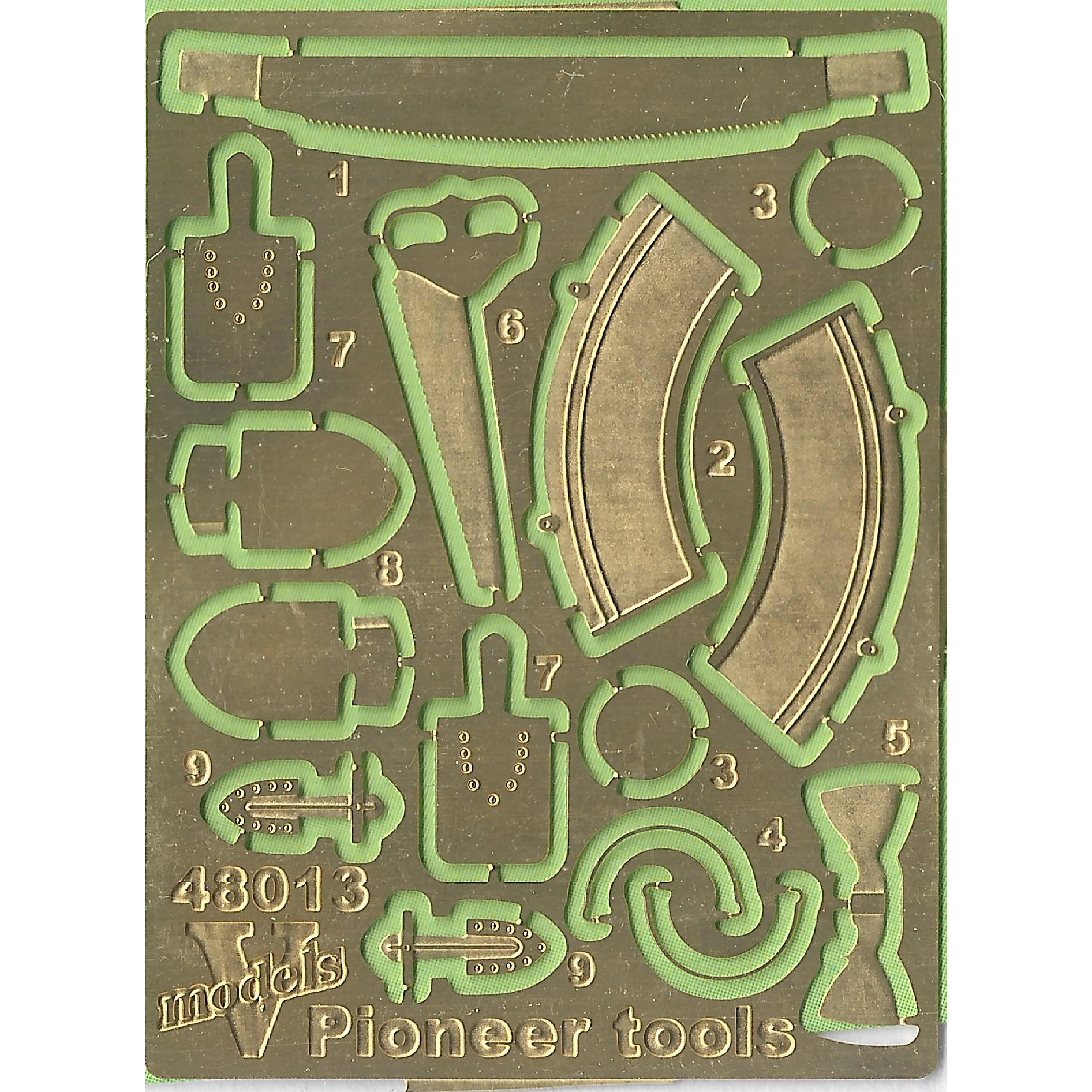 48013 Vmodels 1/48 Photo Etching 
