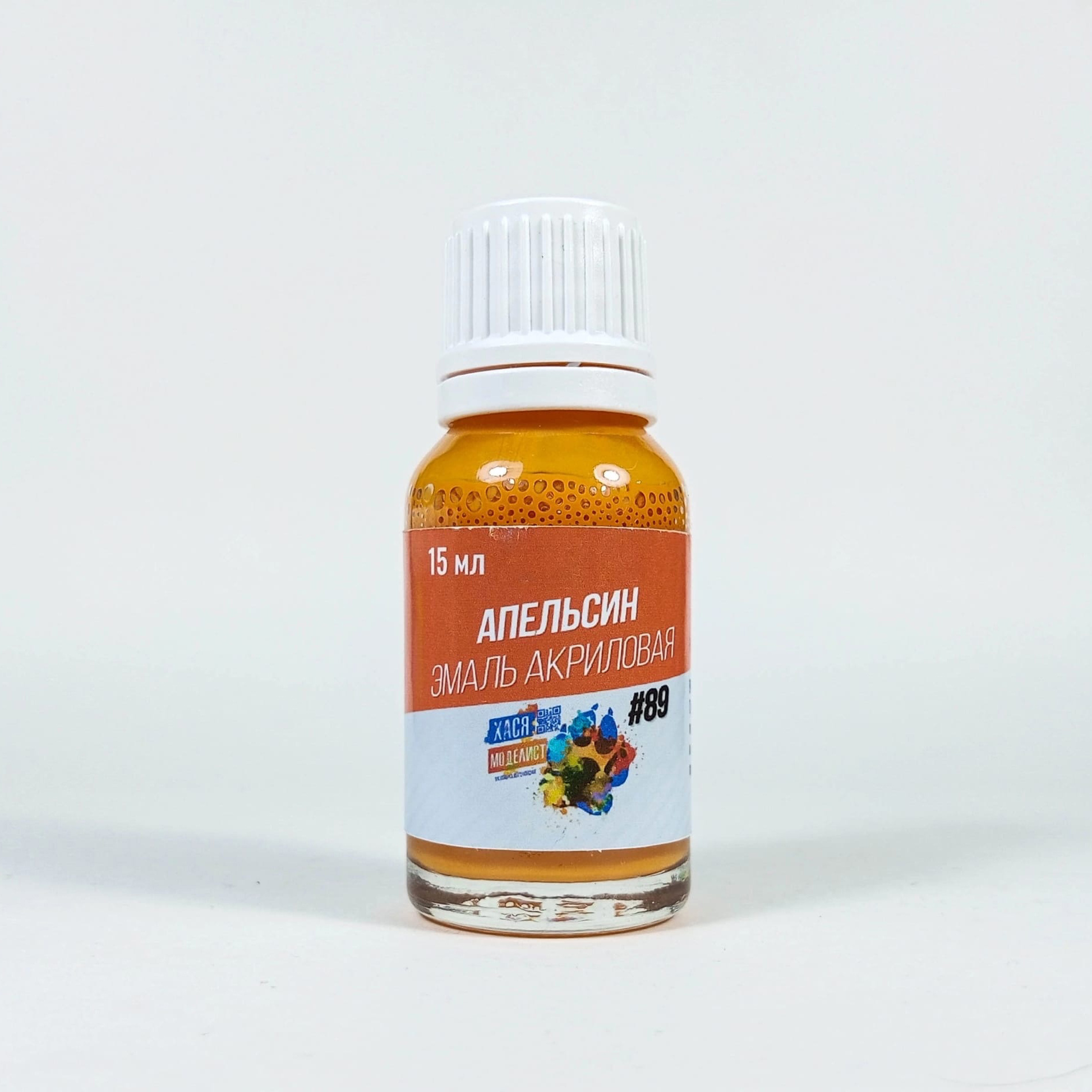 #89 Hasya Modeler Acrylic Enamel Orange, 15 ml