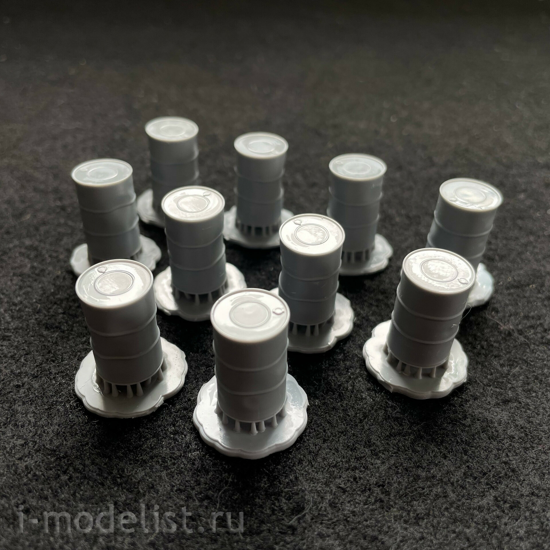 49004 SX-Art 1/43 Crumpled barrels 200L type 1 (10 pcs)