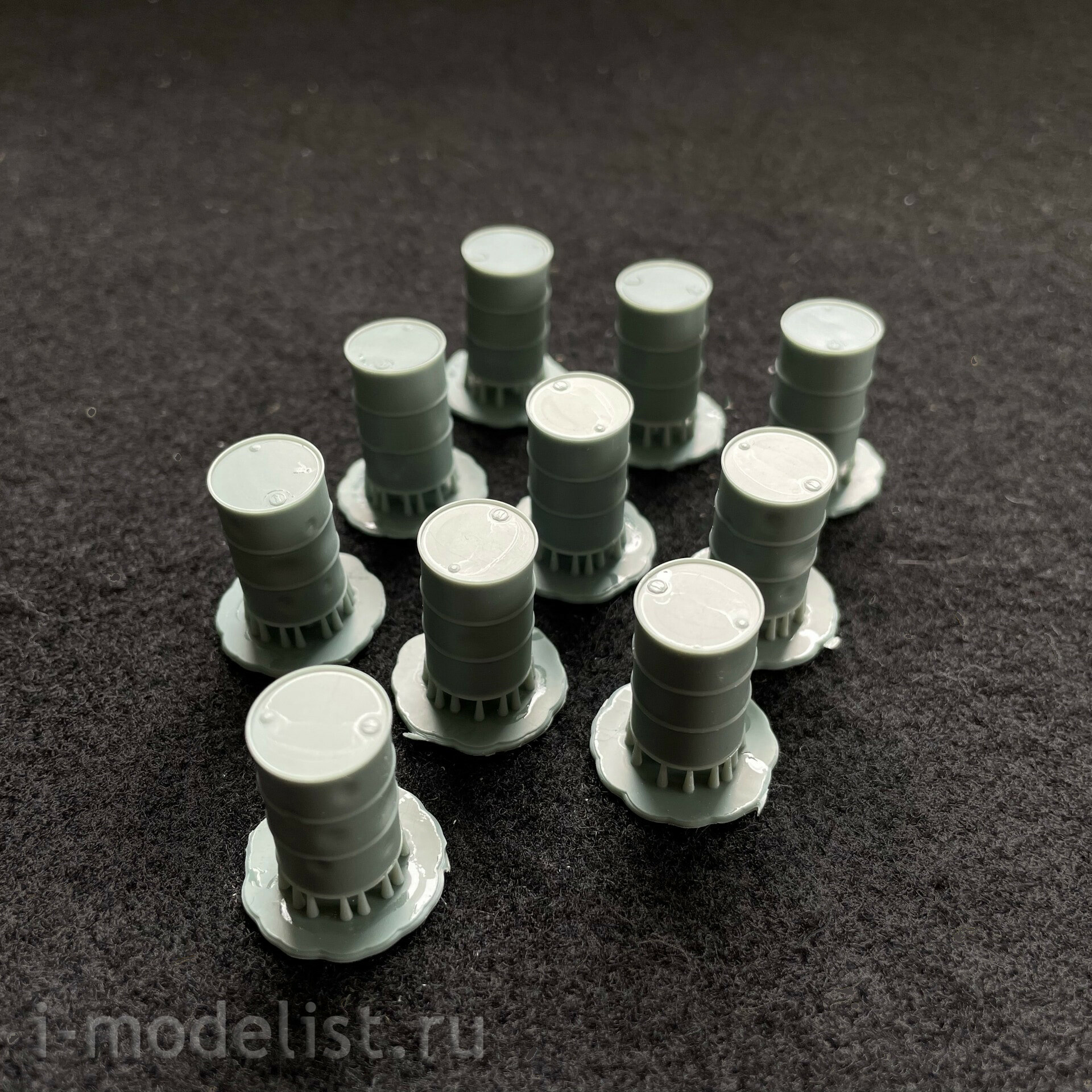 49005 SX-Art 1/43 Crumpled barrels 200L type 2 (10 pcs)
