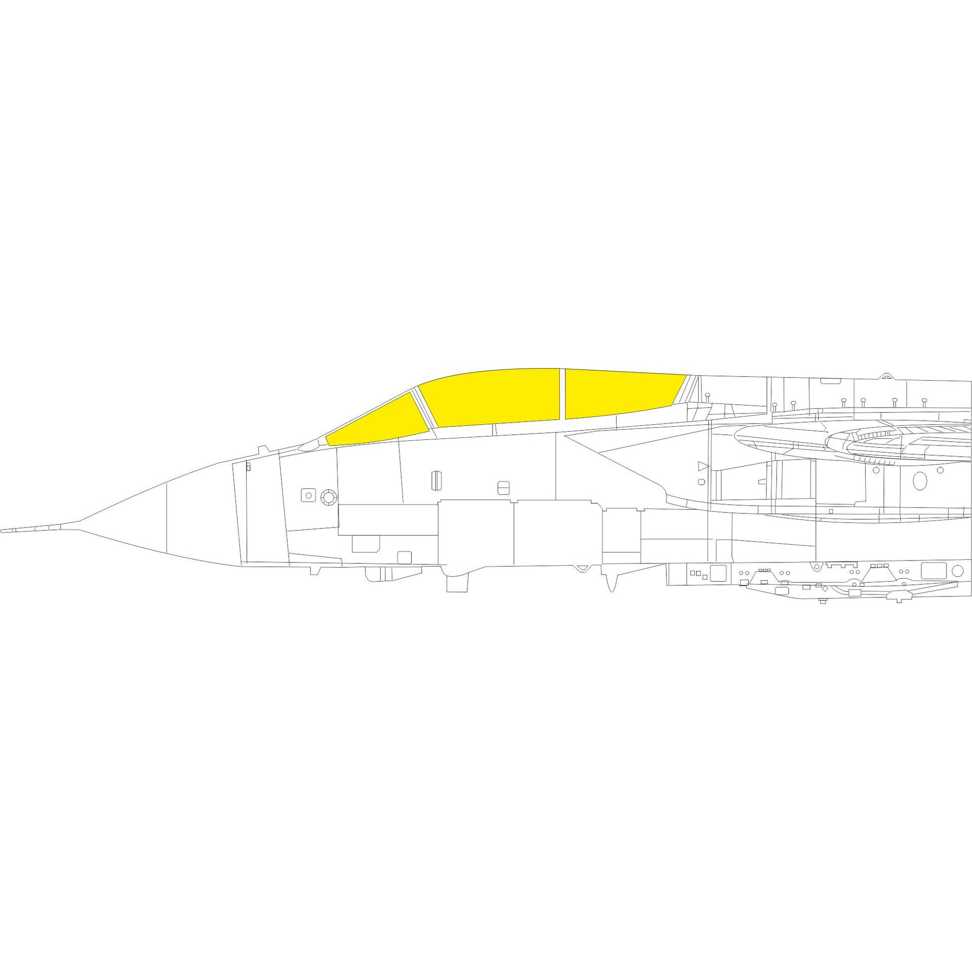 JX285 Eduard 1/32 Paint Mask for Tornado ECR