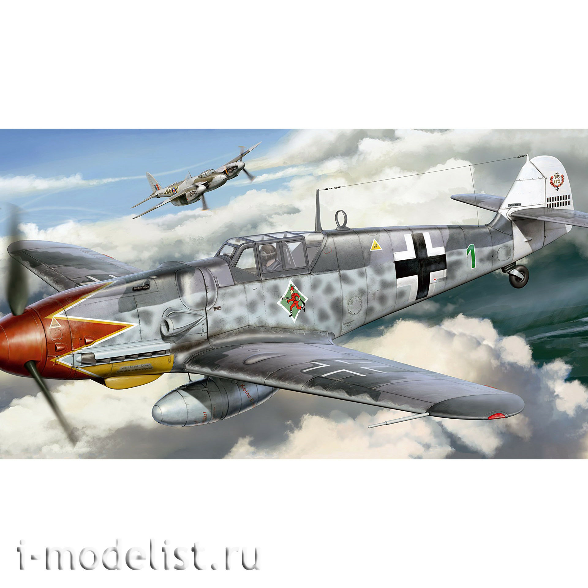82113 Edward 1/48 BF 109G-6 early version