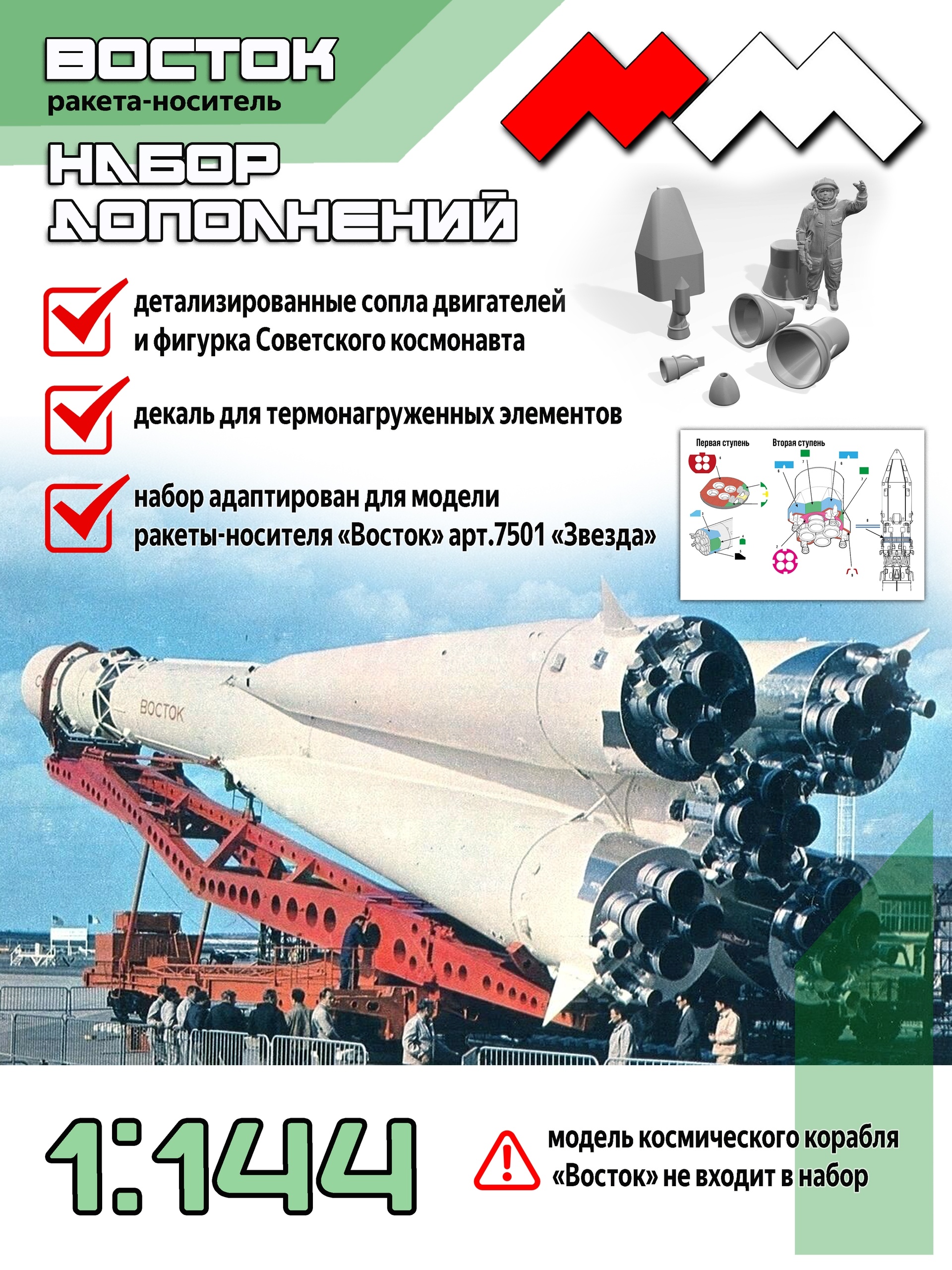 ММ14411 My Модель 1/144 Набор toполнений 