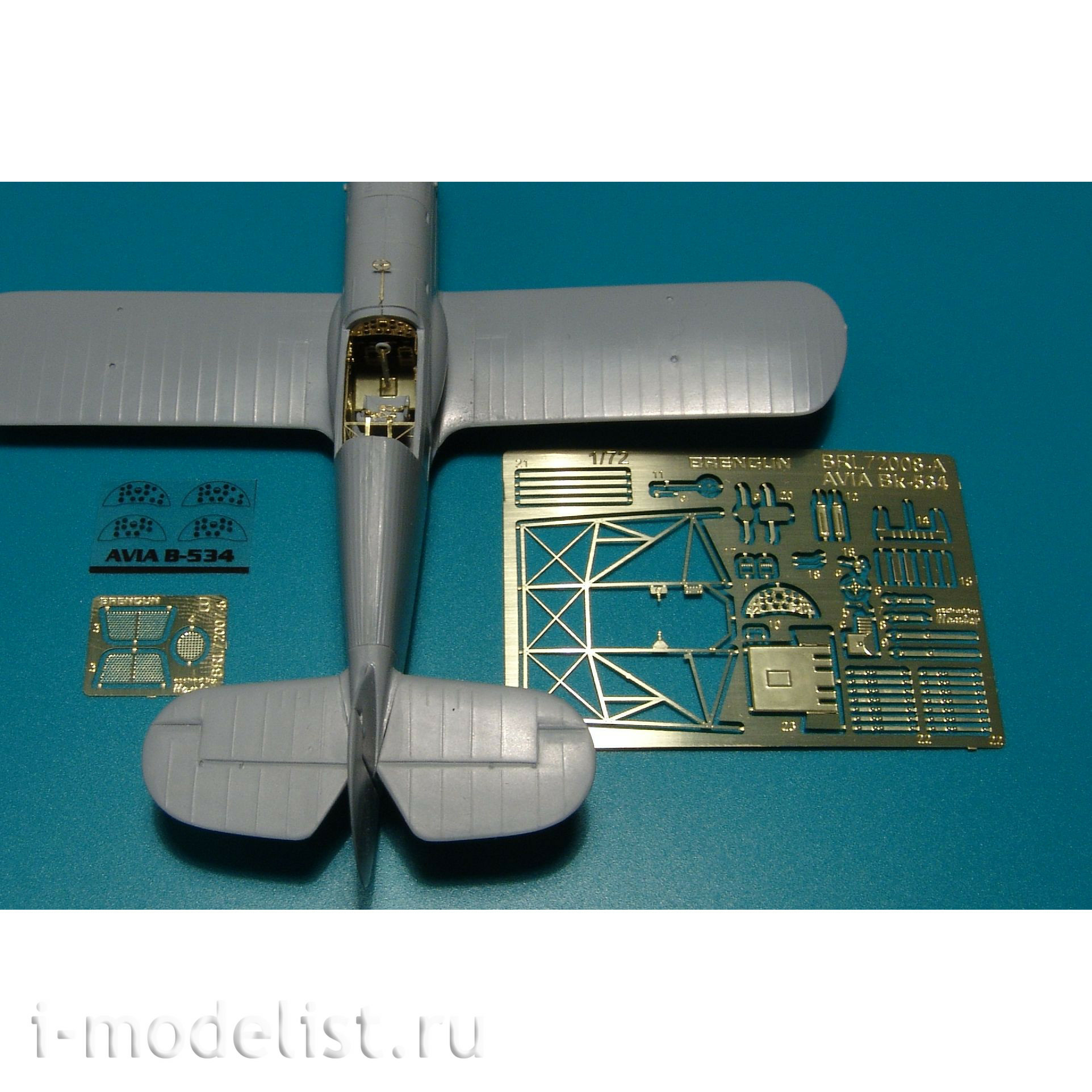 BRL72008 Brengun 1/72 Photo Etching for AVIA Bk-534
