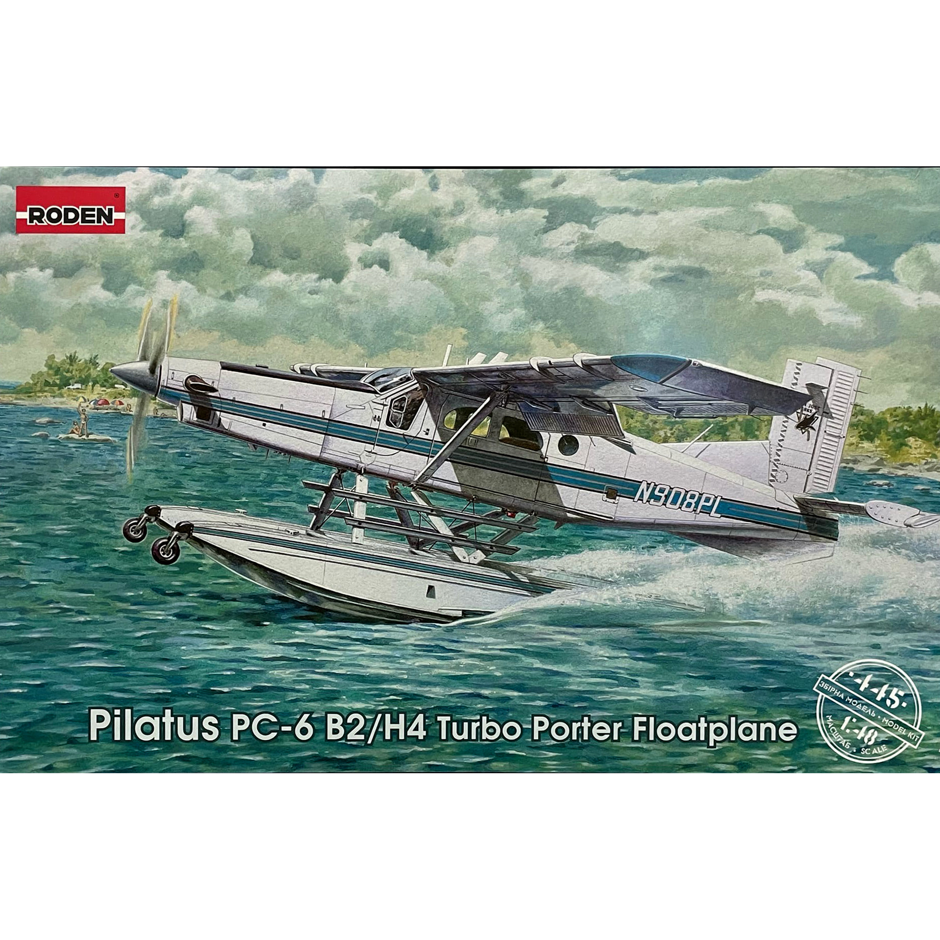 445 Roden 1/48 Pilatus PC-6 B2/H4 Turbo