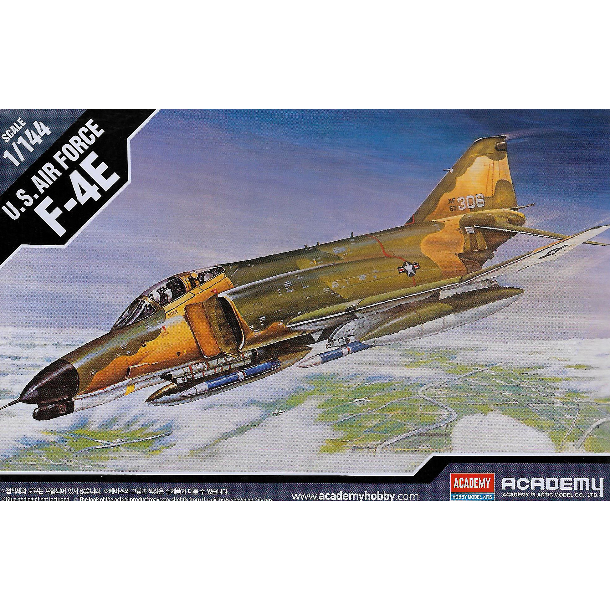 12605 Academy 1/144 F4E Phantom II