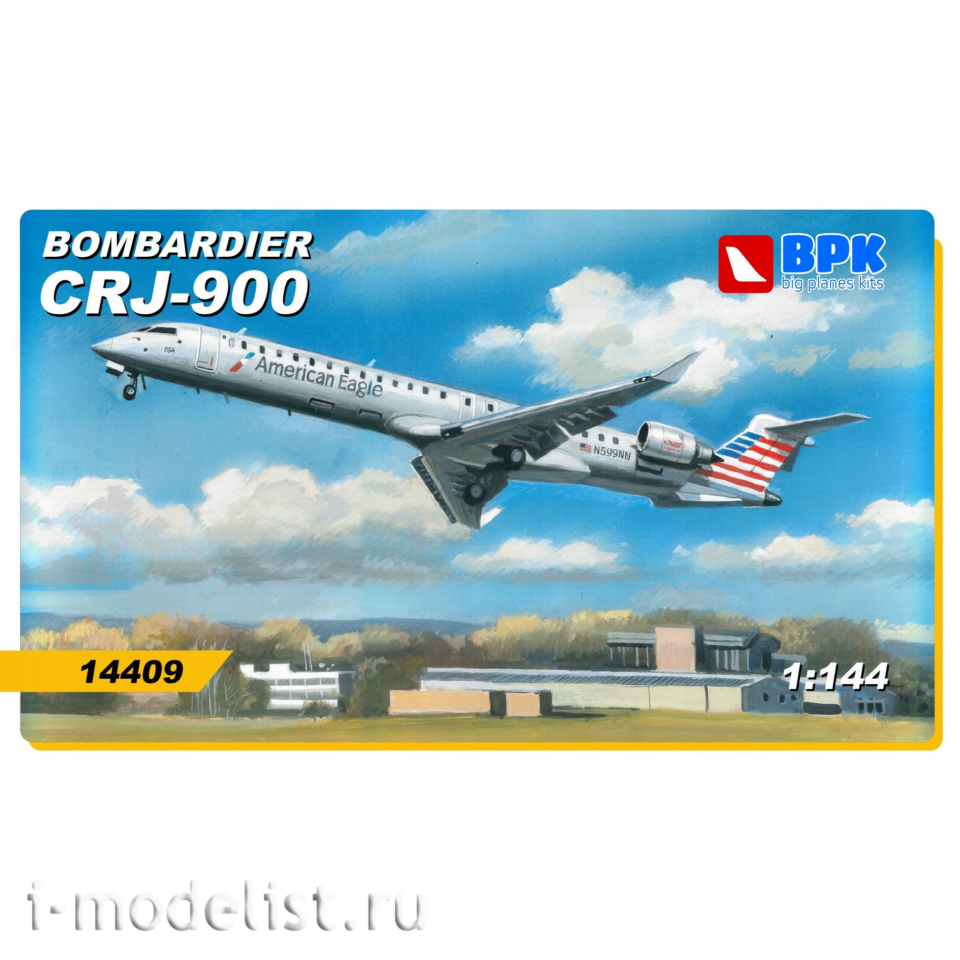 BPK14409 BPK 1/144 Bombardier CRJ-900 aircraft