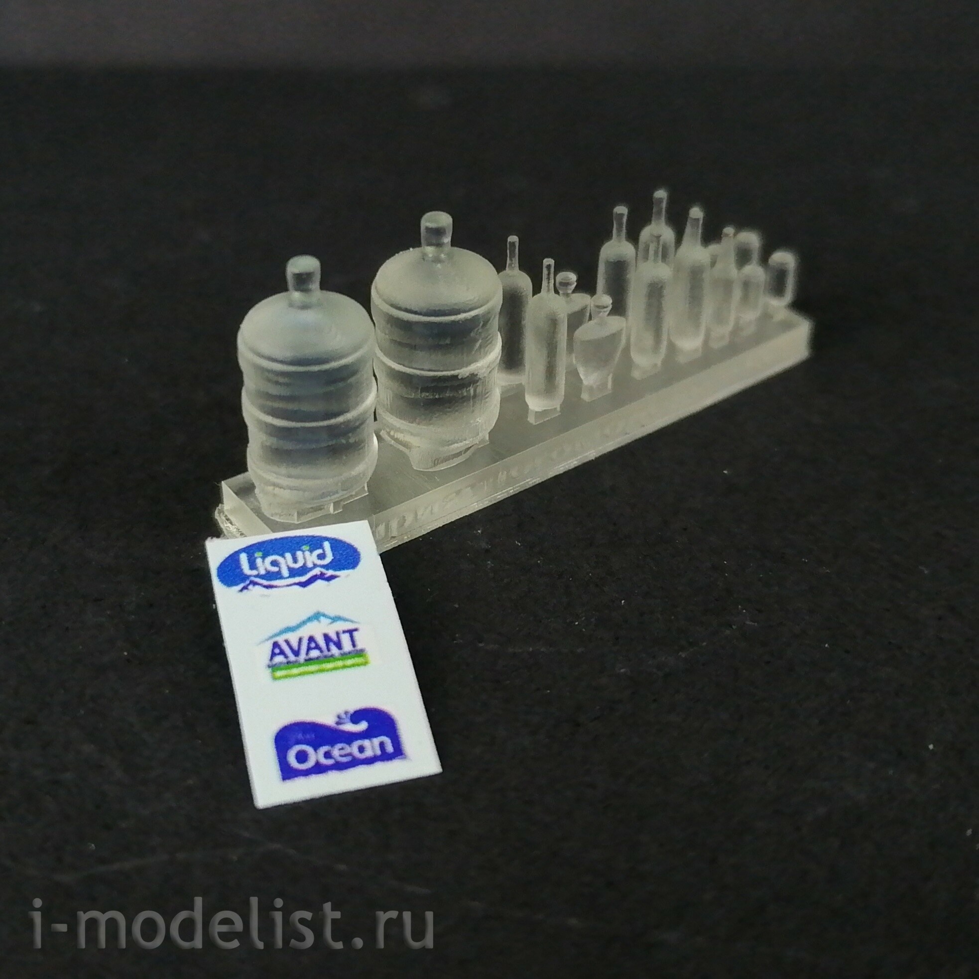 DMS-35097 ДМС 1/35 Набор прозрачных бутылок