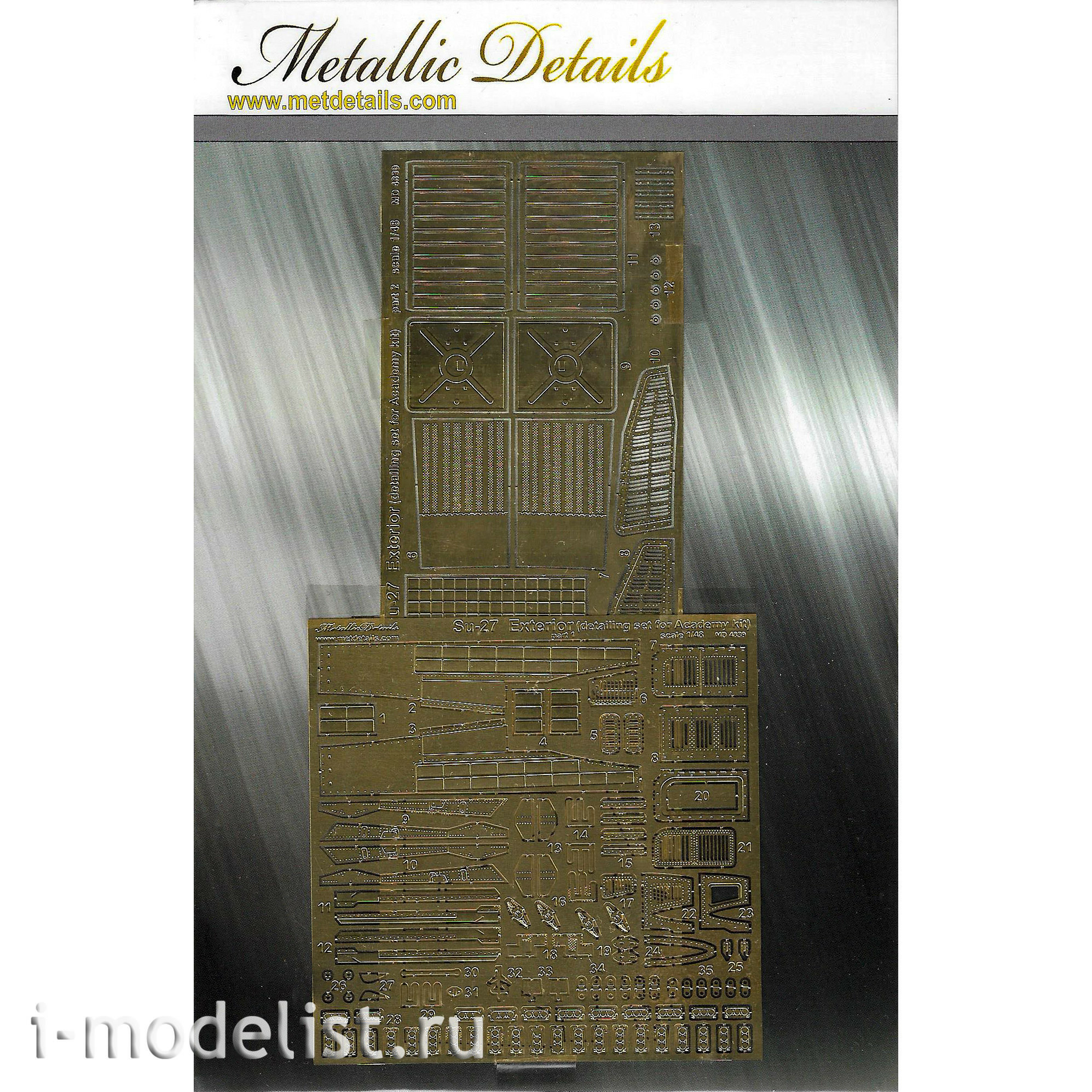 MD4839 Metallic Details 1/48 Photo Etching for C-27 (Academy)