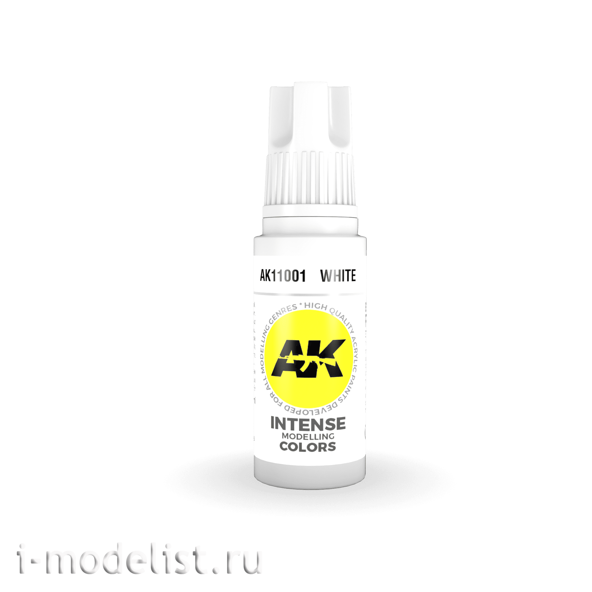 AK11001 AK Interactive acrylic Paint 3rd Generation White 17ml