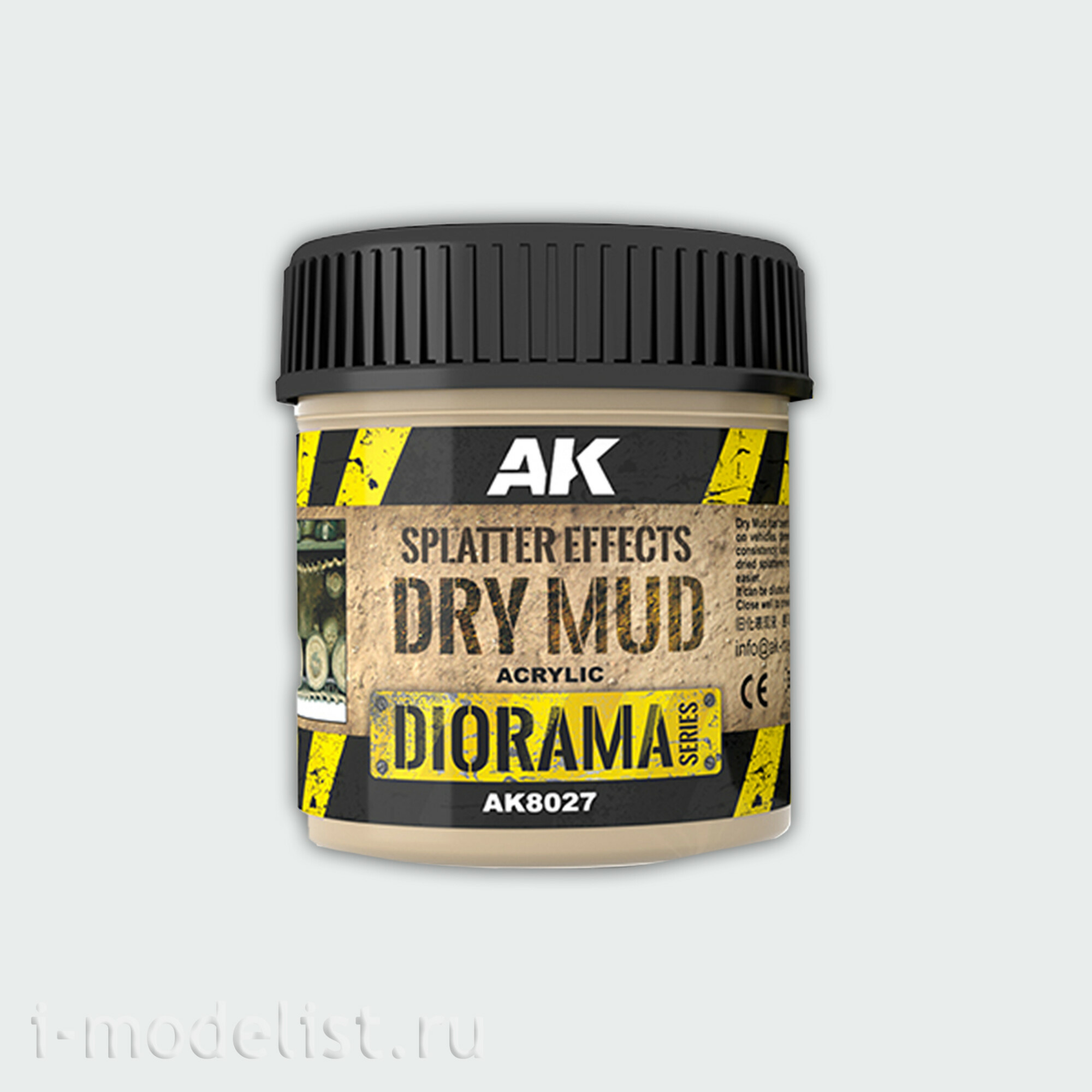 AK8027 AK Interactive Splatter Effects Dry Mud 100ml (spray Effect, dry dirt)