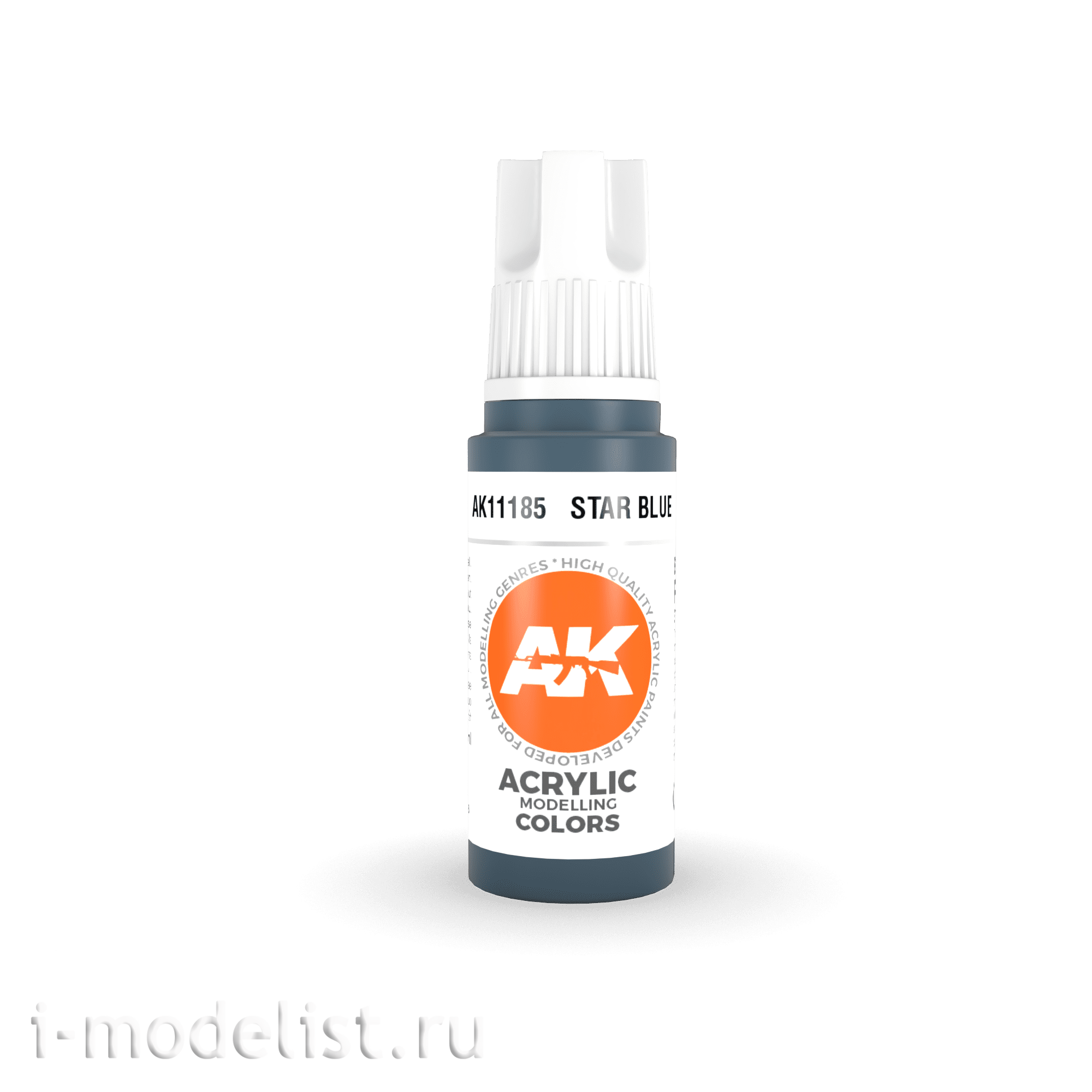 AK11185 AK Interactive acrylic Paint 3rd Generation Zvezda Blue 17ml
