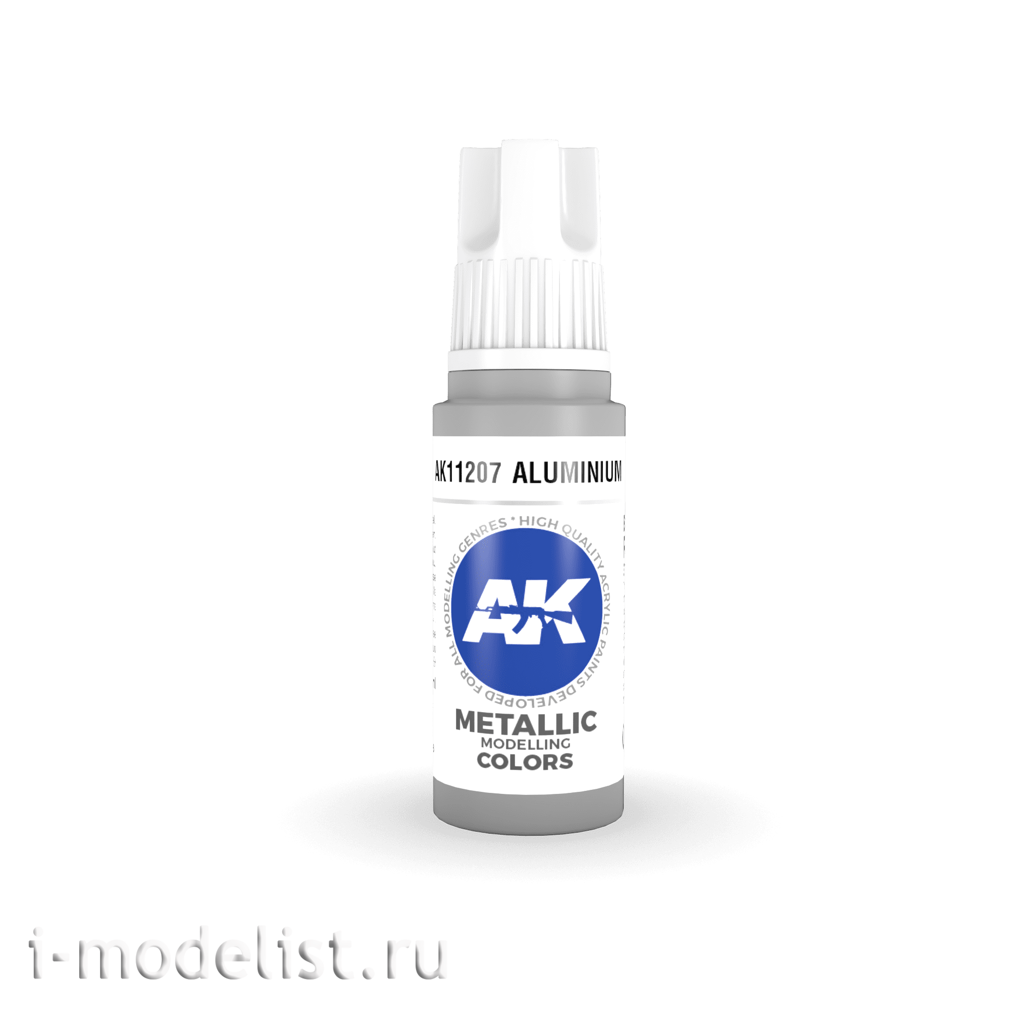 AK11207 AK Interactive acrylic Paint 3rd Generation aluminum 17ml