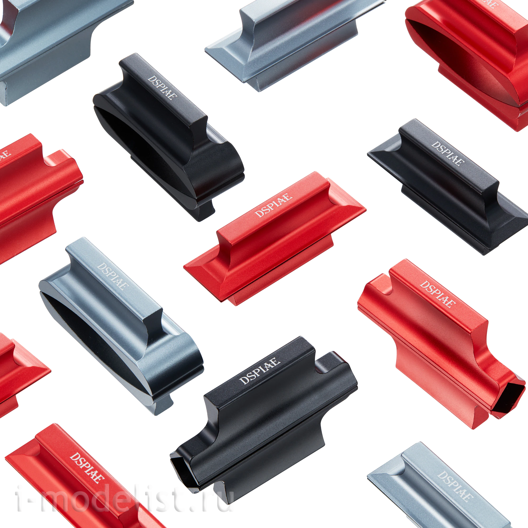 AS-25CPRD DSPIAE Curved Sanding Plate Holder (Red)