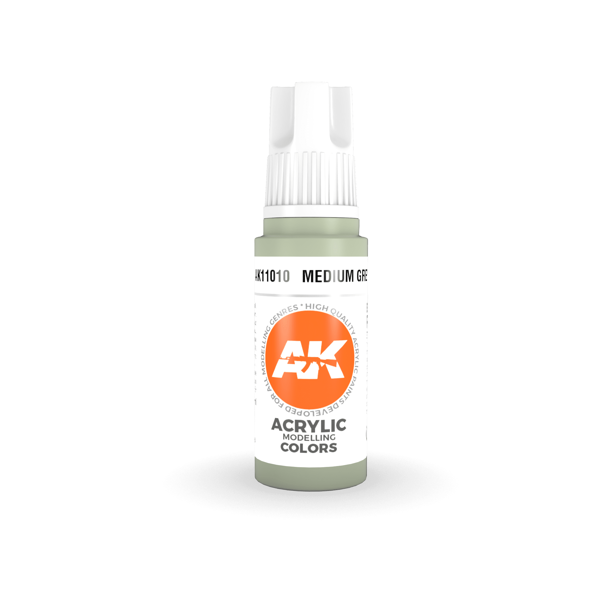 AK11010 AK Interactive acrylic Paint 3rd Generation Medium Grey 17ml