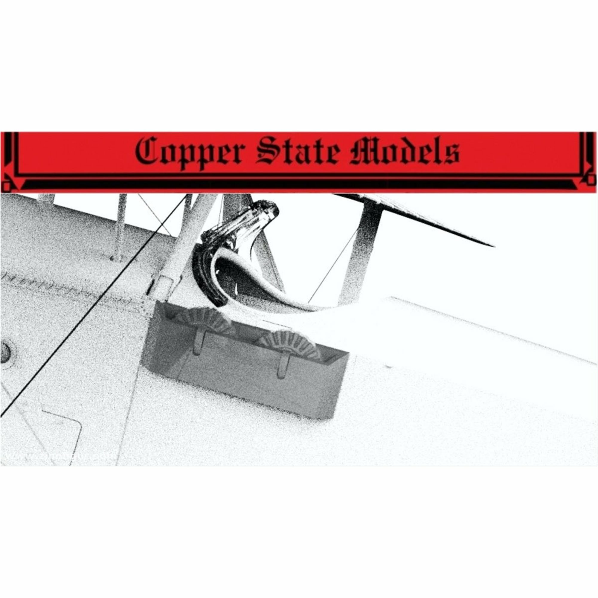 A32-018 Copper State Models 1/32 Боковые стеллажи для хранения боеприпасов для Nieuport 11/16