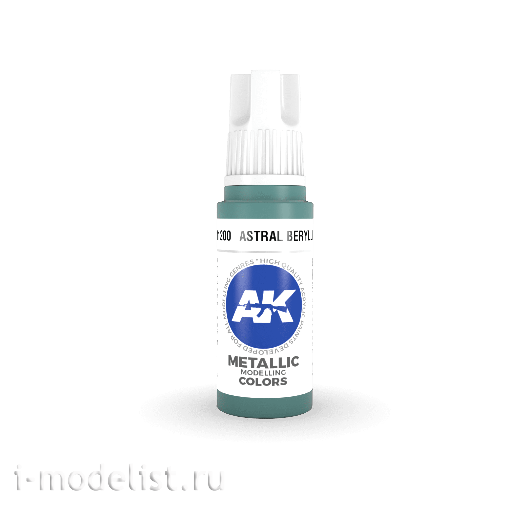 AK11200 AK Interactive acrylic Paint 3rd Generation Astral Beryllium 17ml