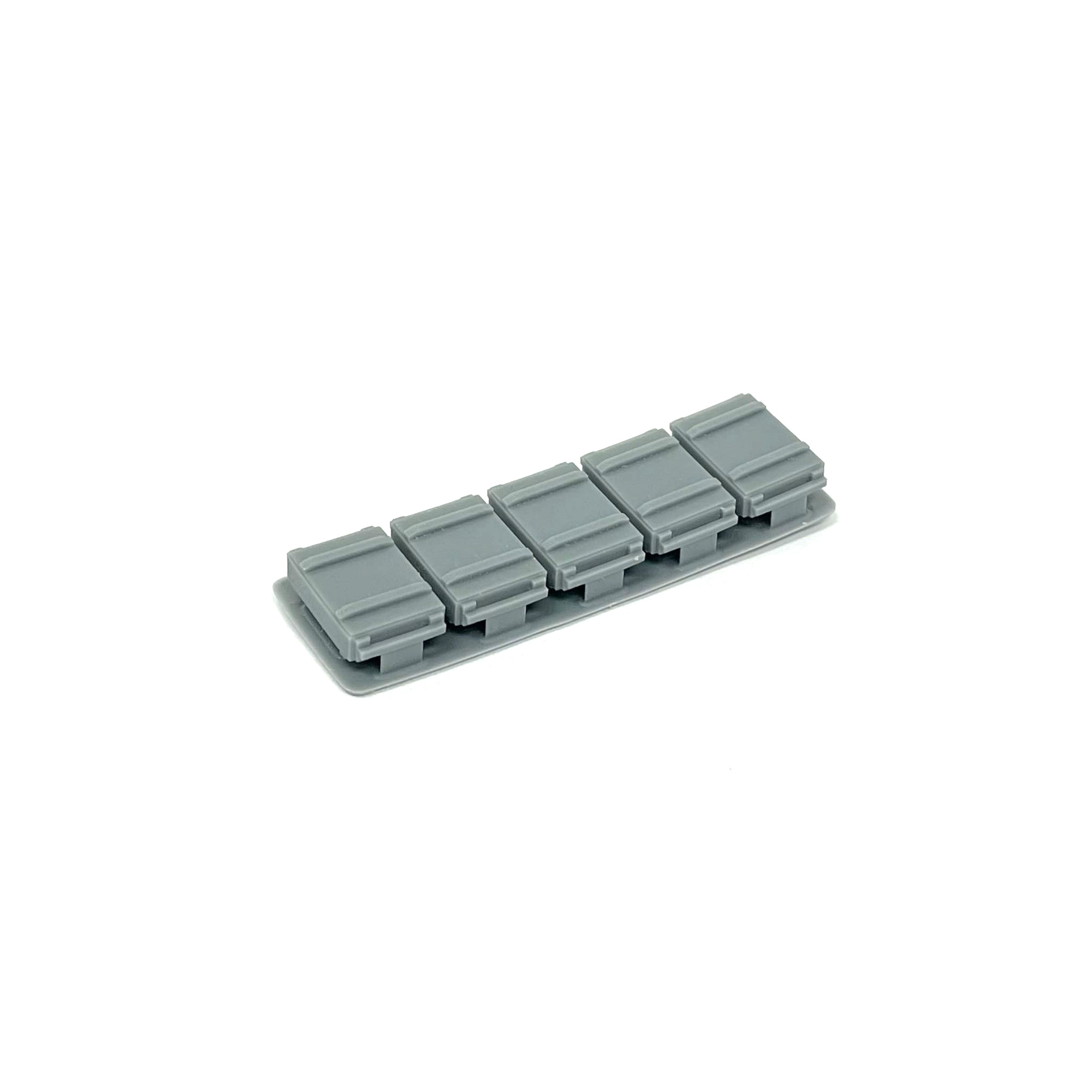 D35044 Zedval 1/35 Cartridge boxes, 5 pcs.