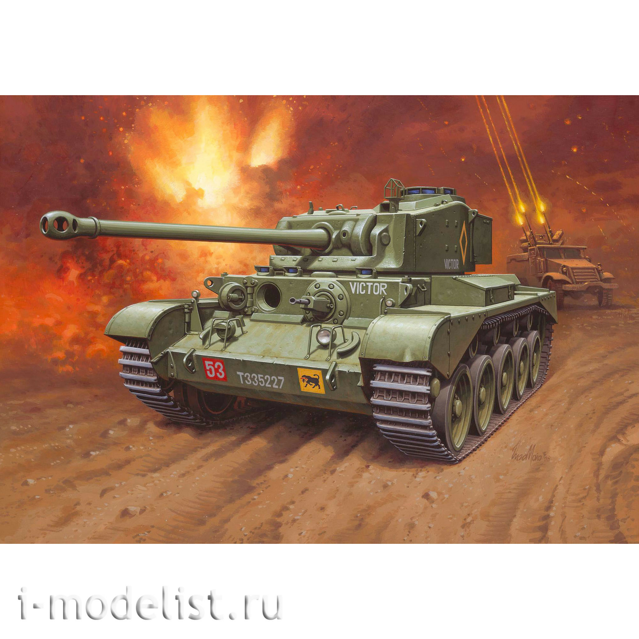 03317 Revell 1/76 British medium cruiser tank 