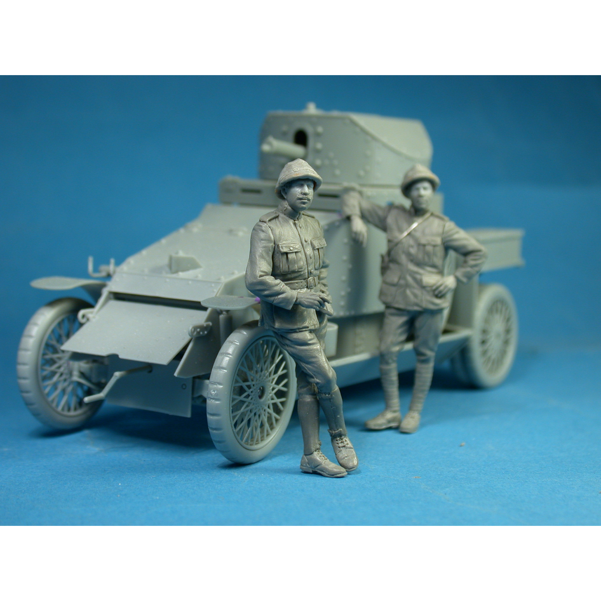 F35-010 Copper State Models 1/35 - Belgian Armoured car officer