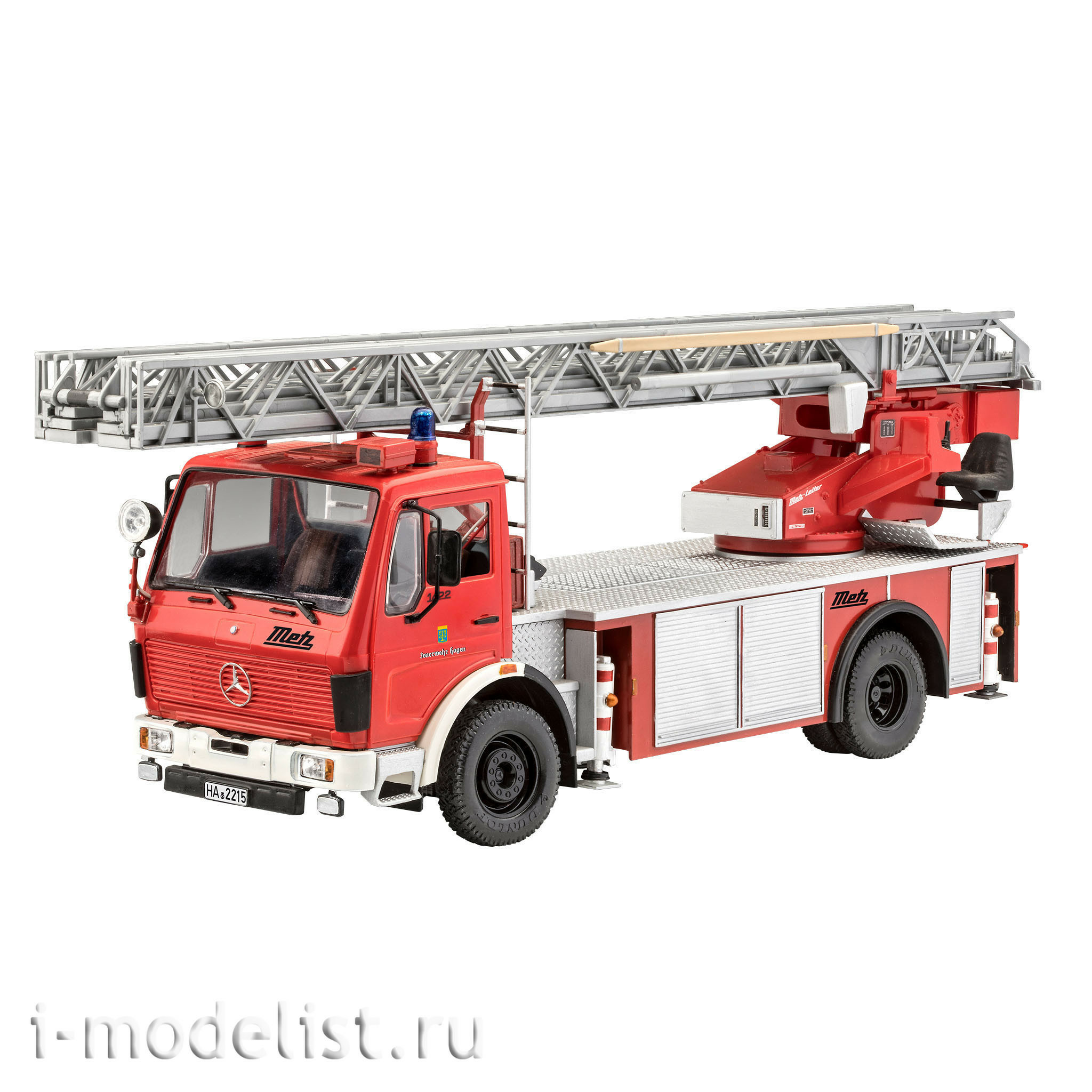 07504 Revell 1/24 Fire Truck DLK 23-12 Mercedes-Benz 1419/1422 Limited Edition