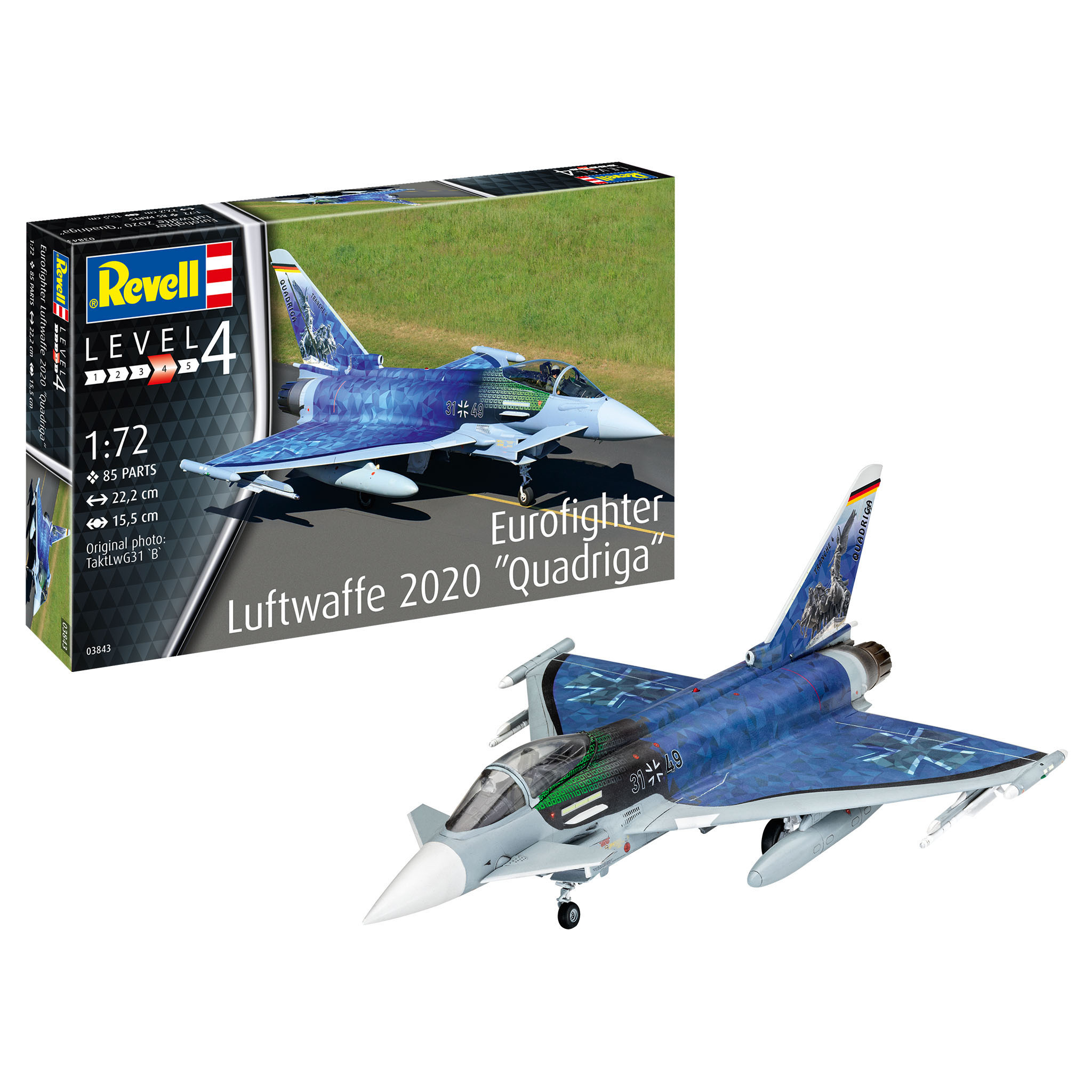 03843 Revell 1/72 Eurofighter 