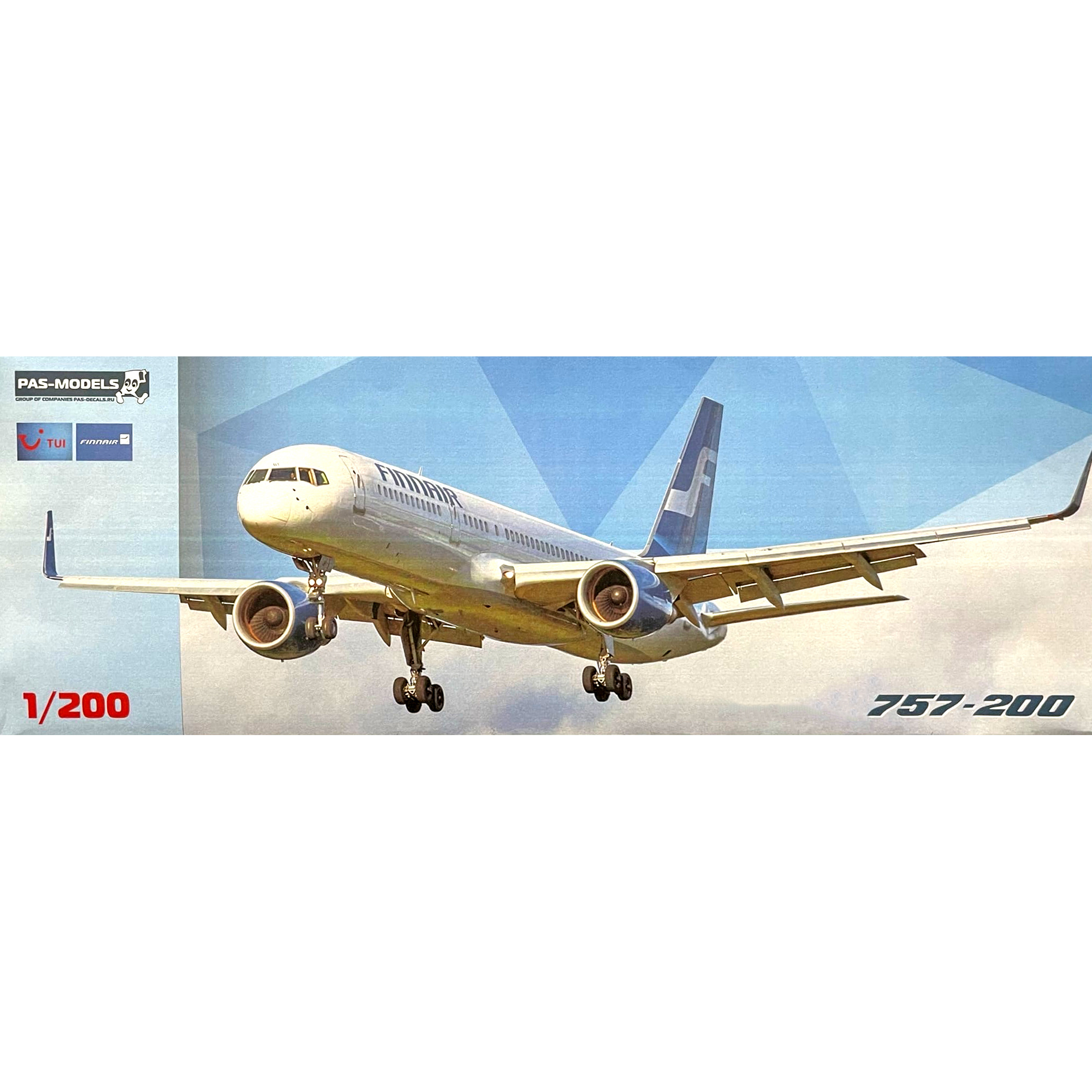 200PM01 PasModels 1/200 Scale Model aircraft B 757-200