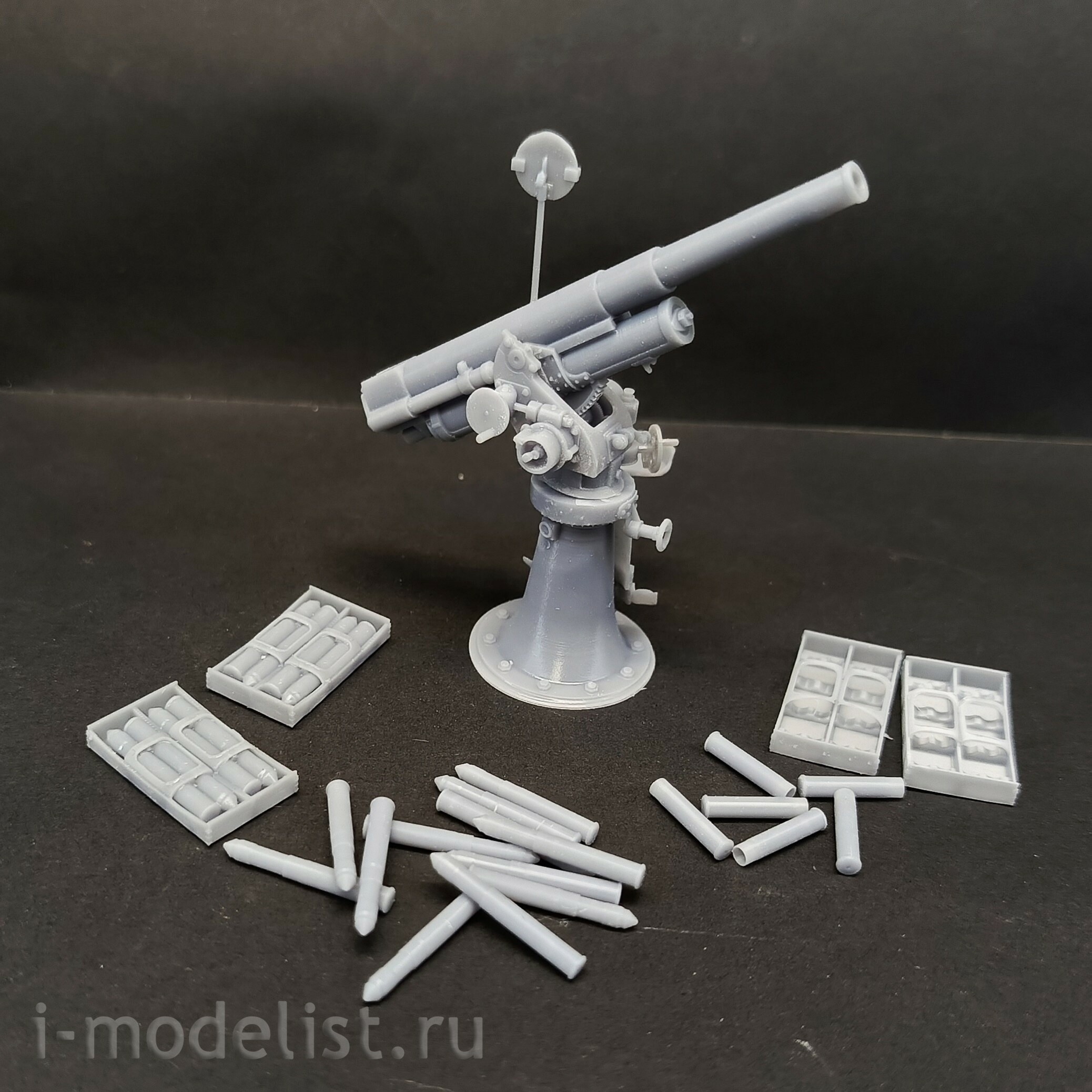 DMS-35242 ДМС 1/35 76,2 мм зенитная пушка образца 1914/15 гоtoв (3-дюймовая прfromивоаэропланная пушка Лендера)