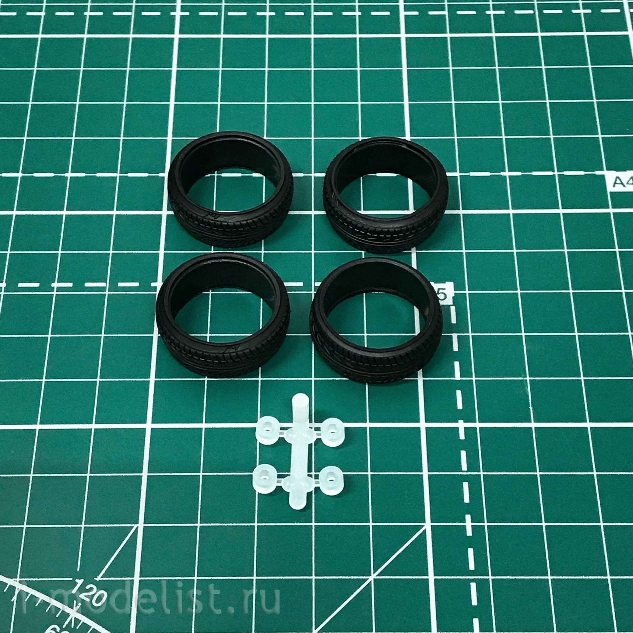 06119 Aoshima 1/24 Enkei RS05RR 18inch wheel Set