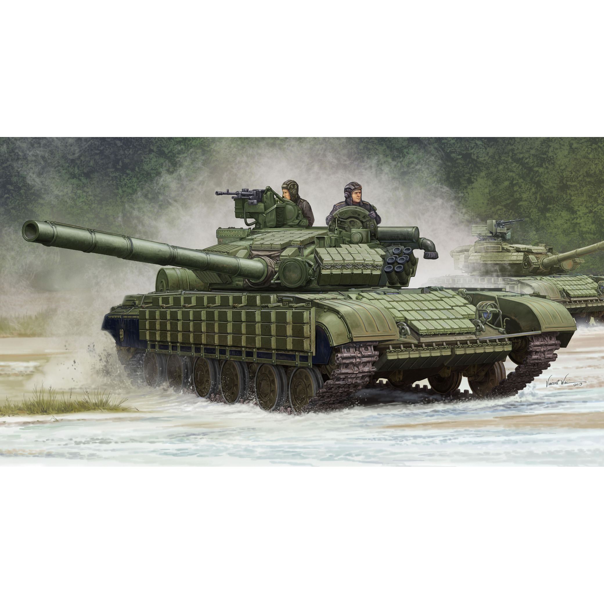 Trumpeter 05522 1/35 Soviet T-64BV MOD 1985
