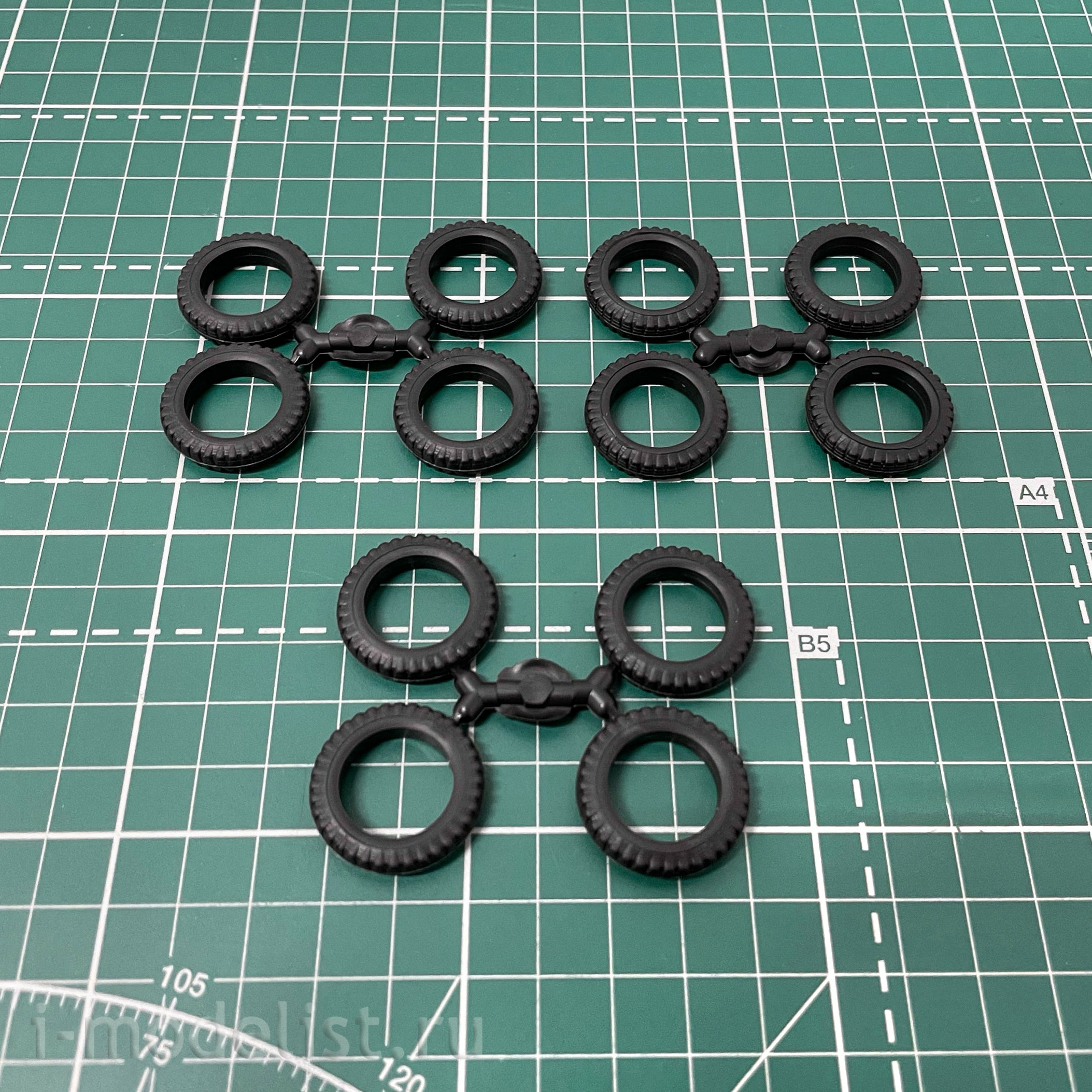 DS3508 ICM 1/35 3-axle trucks (Henschel 33D1, Krupp L3H163, LG3000)