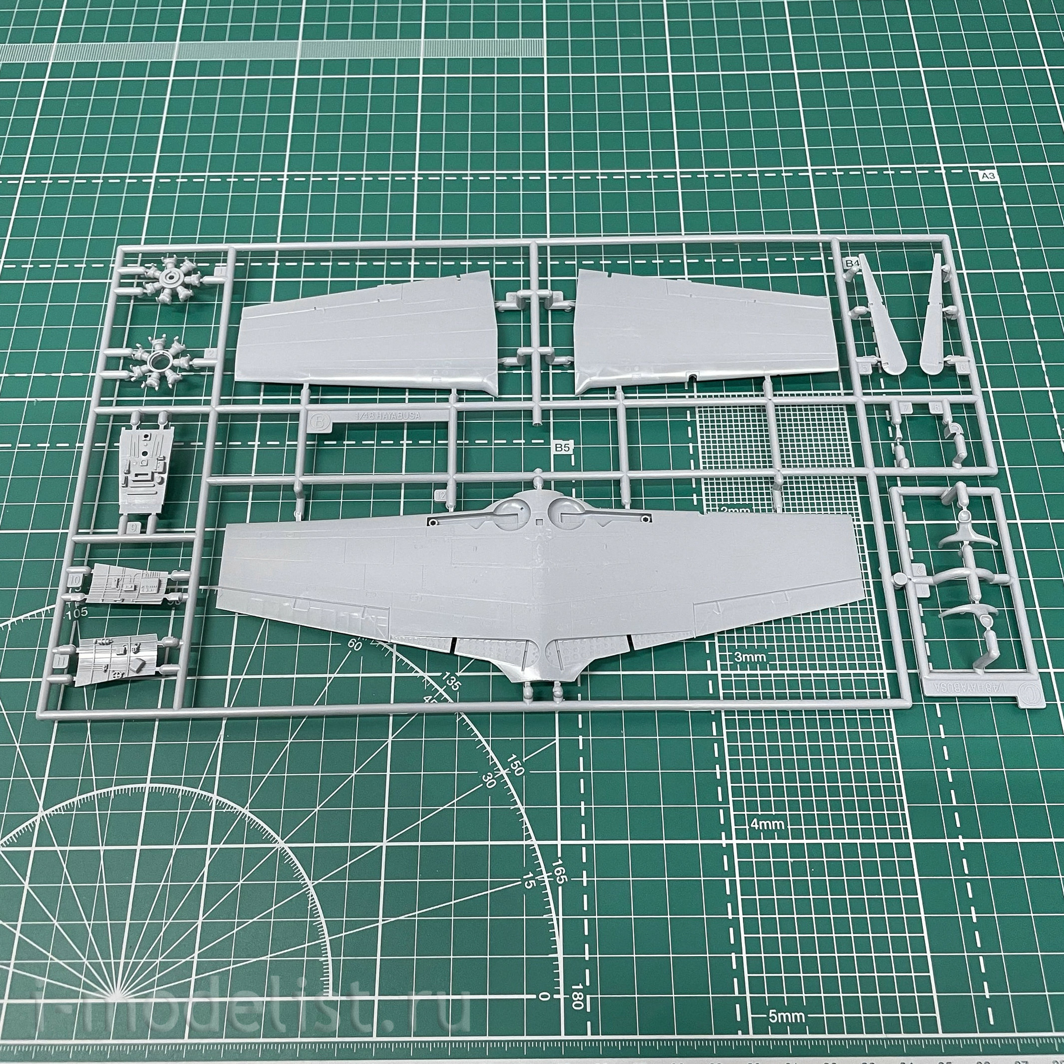 19180 Hasegawa 1/48 Japanese Ki-43-I Hayabusa Aircraft