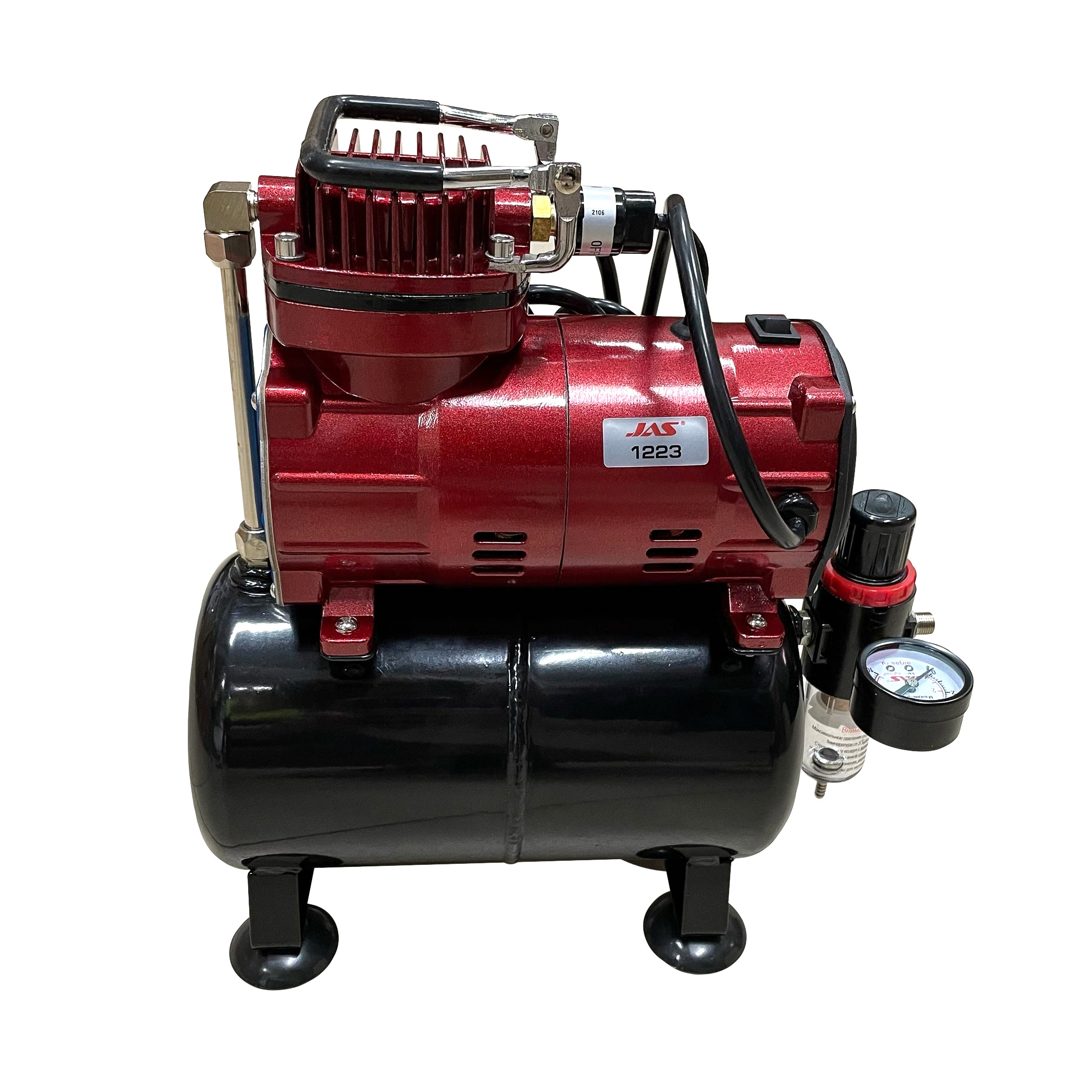 1223 JAS Compressor 1223, with pressure regulator, automation, receiver