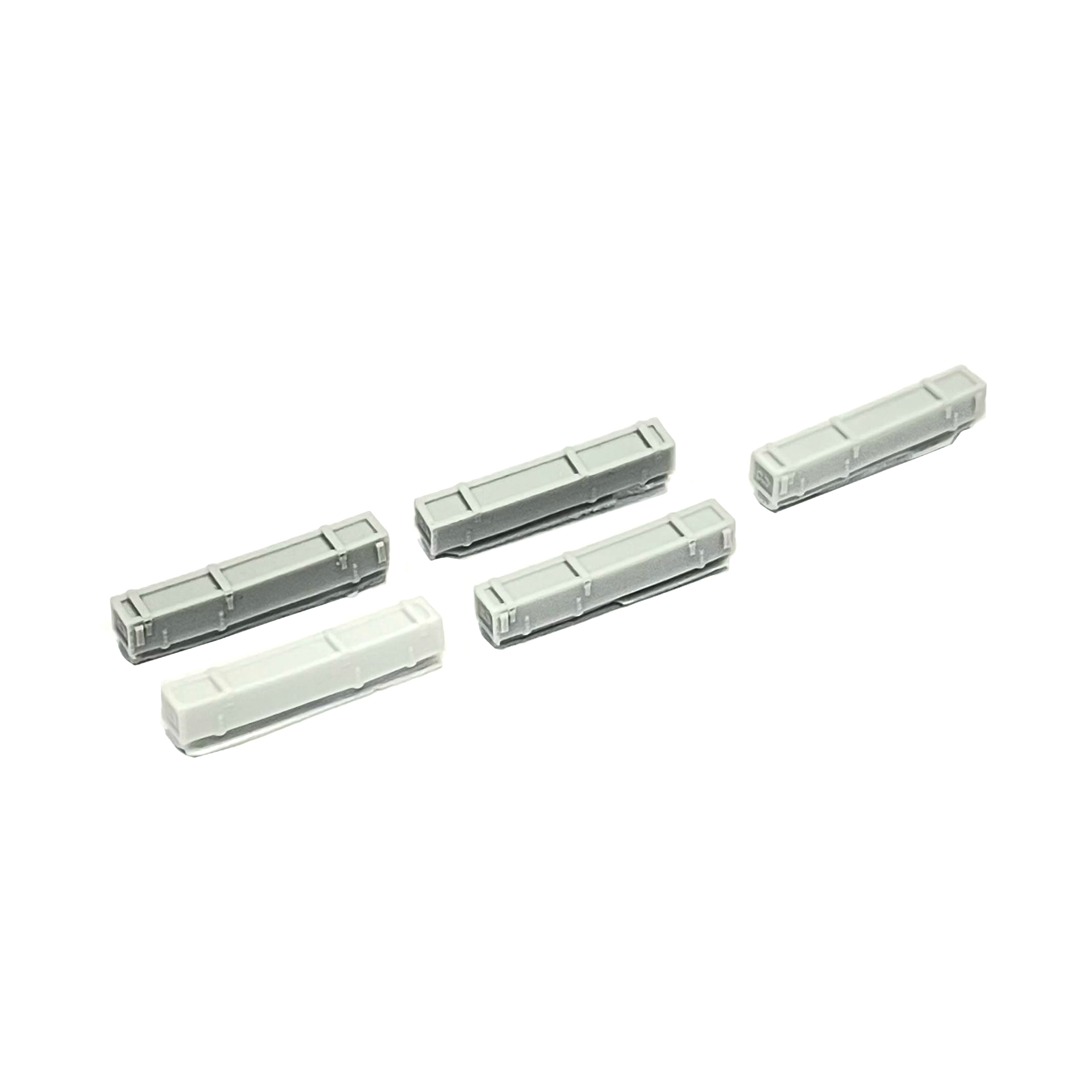 D72011 Zedval 1/72 Boxes for NAR S-8 (in a set of 5 boxes)