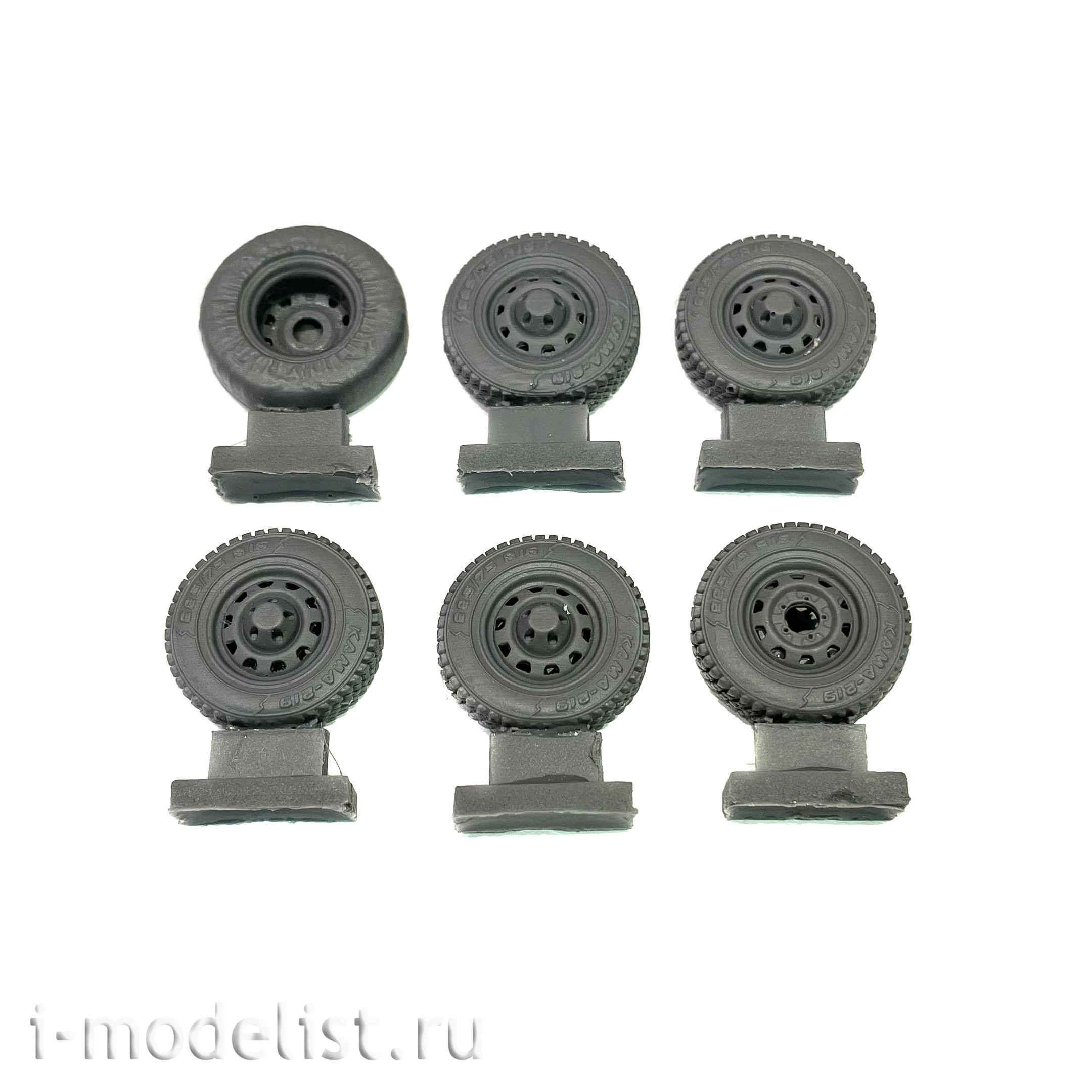 35234 GunTower Models 1/35 Wheels (rubber KAMA 219), 6 pcs.