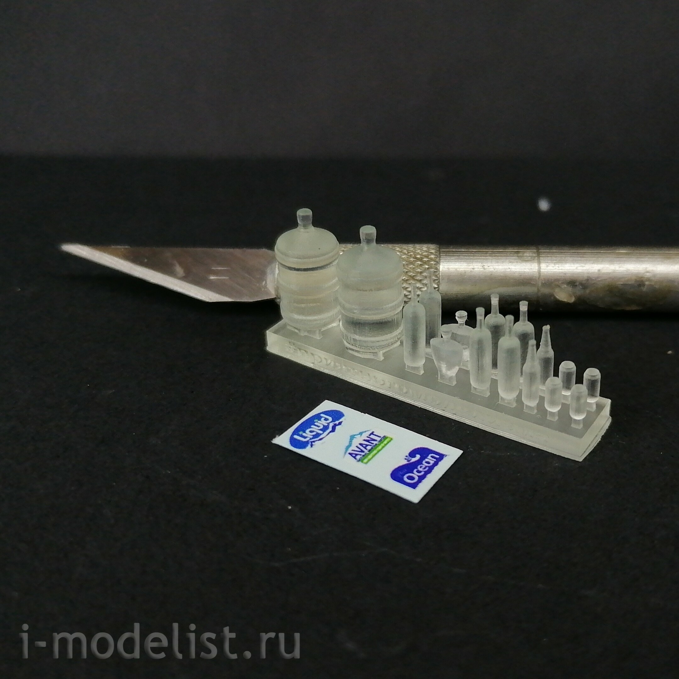 DMS-35097 ДМС 1/35 Набор прозрачных бутылок