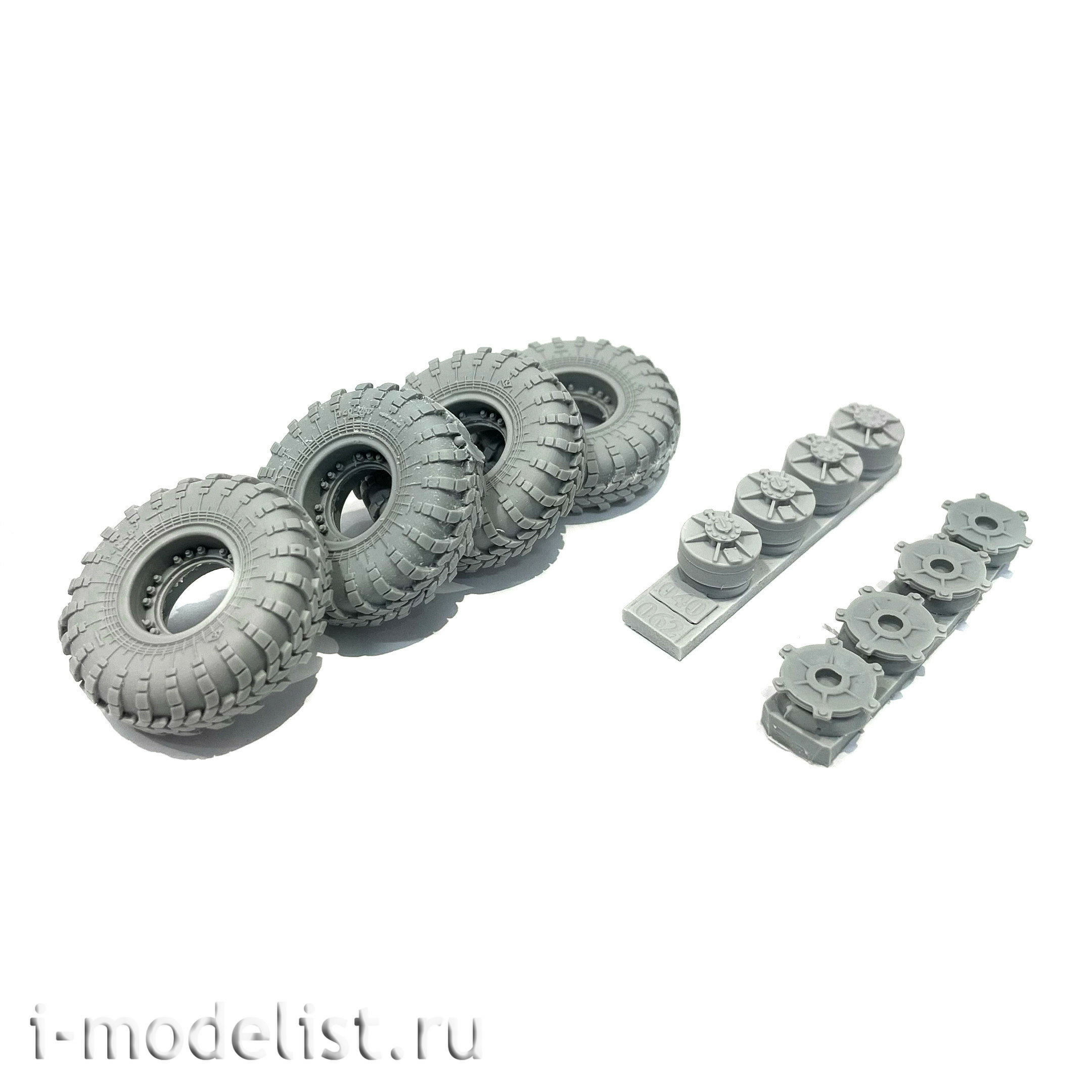 B35040 Miniarm 1/35 BRDM-2 wheels set 4pcs
