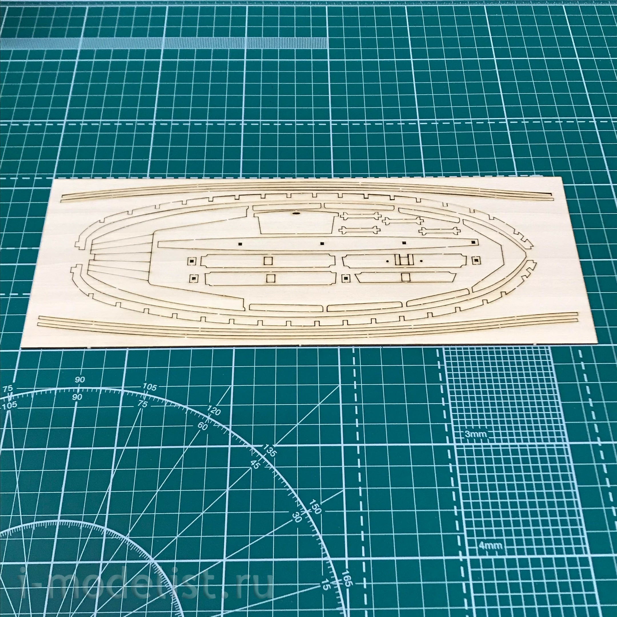 LSM0403 LSModel 1/24 Scale wooden model Sailing and rowing YAL-6