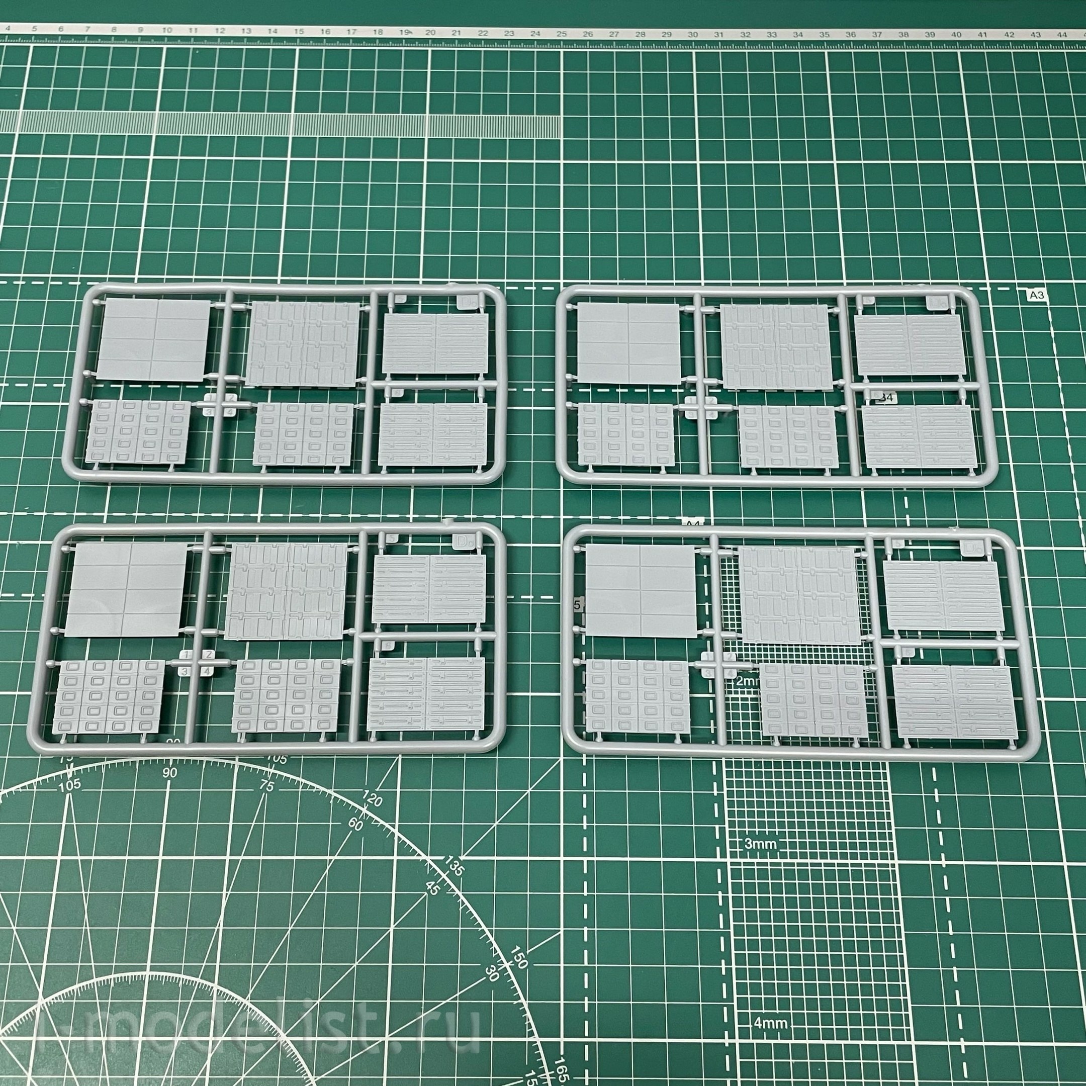 35GM0020 Gecko Models 1/35 British L31A3 2 shells 105mm ammo boxes