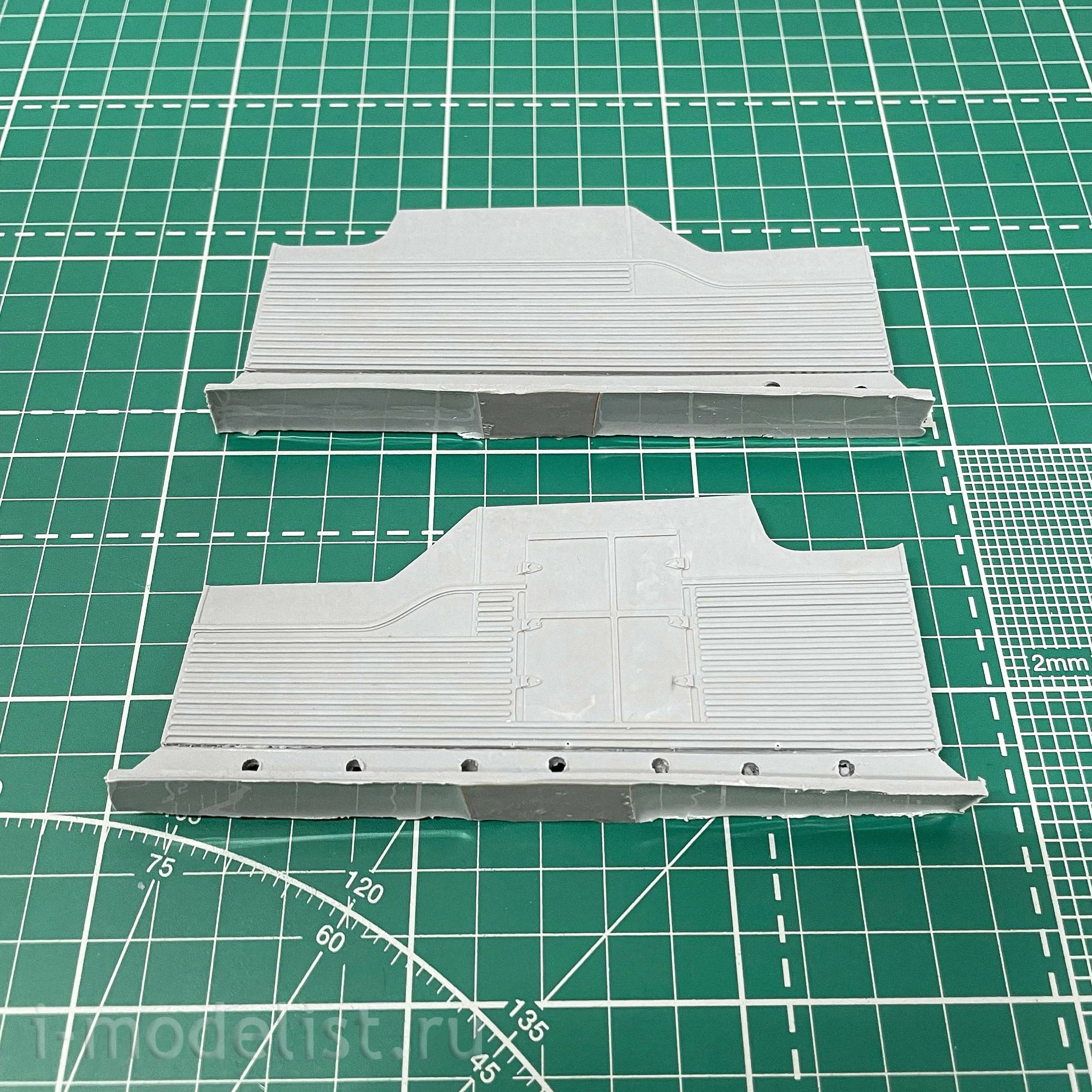 35030 GunTower Models 1/35 is a Soviet tractor with a semi-trailer. Kit 1 (51)