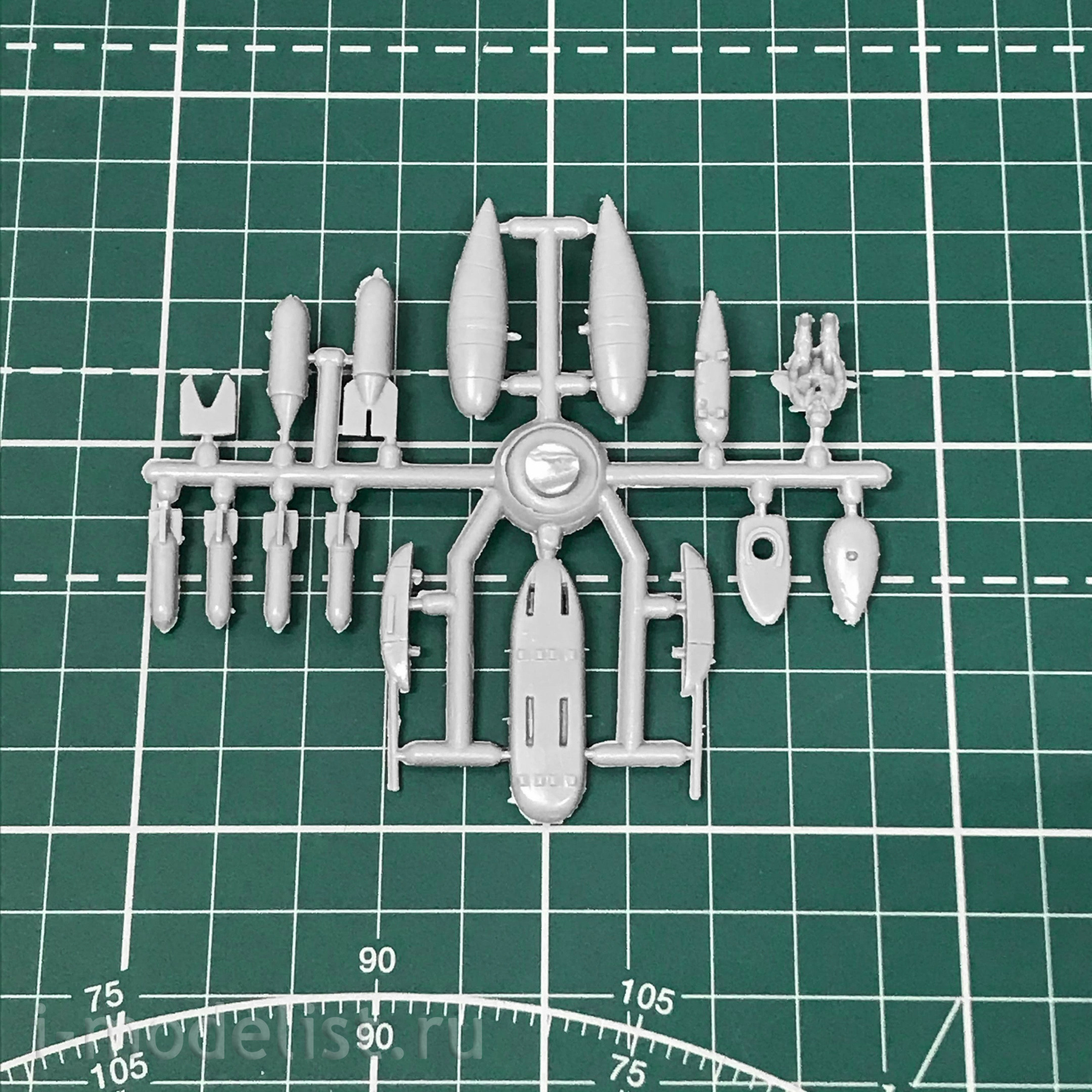72132 Amodel 1/72 Bf-109F-4/F-6 (Bf-109F-4/R1/R5/B/Z trop, Bf-109-F-6 versions)