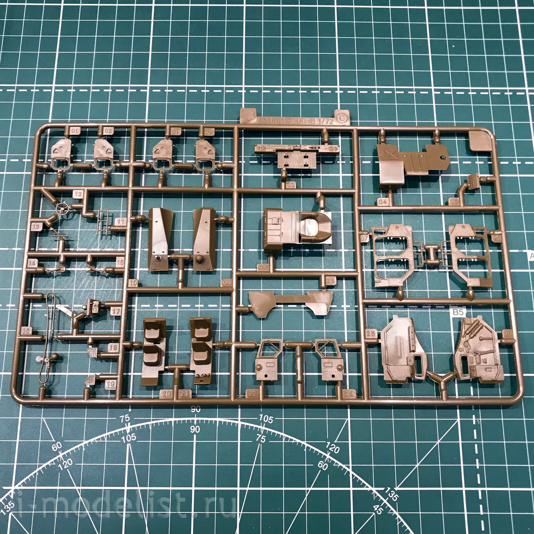 1401 ToxsoModel 1/72 USSR Scud-B Lounger SOVIET TACTICAL MISSILE 