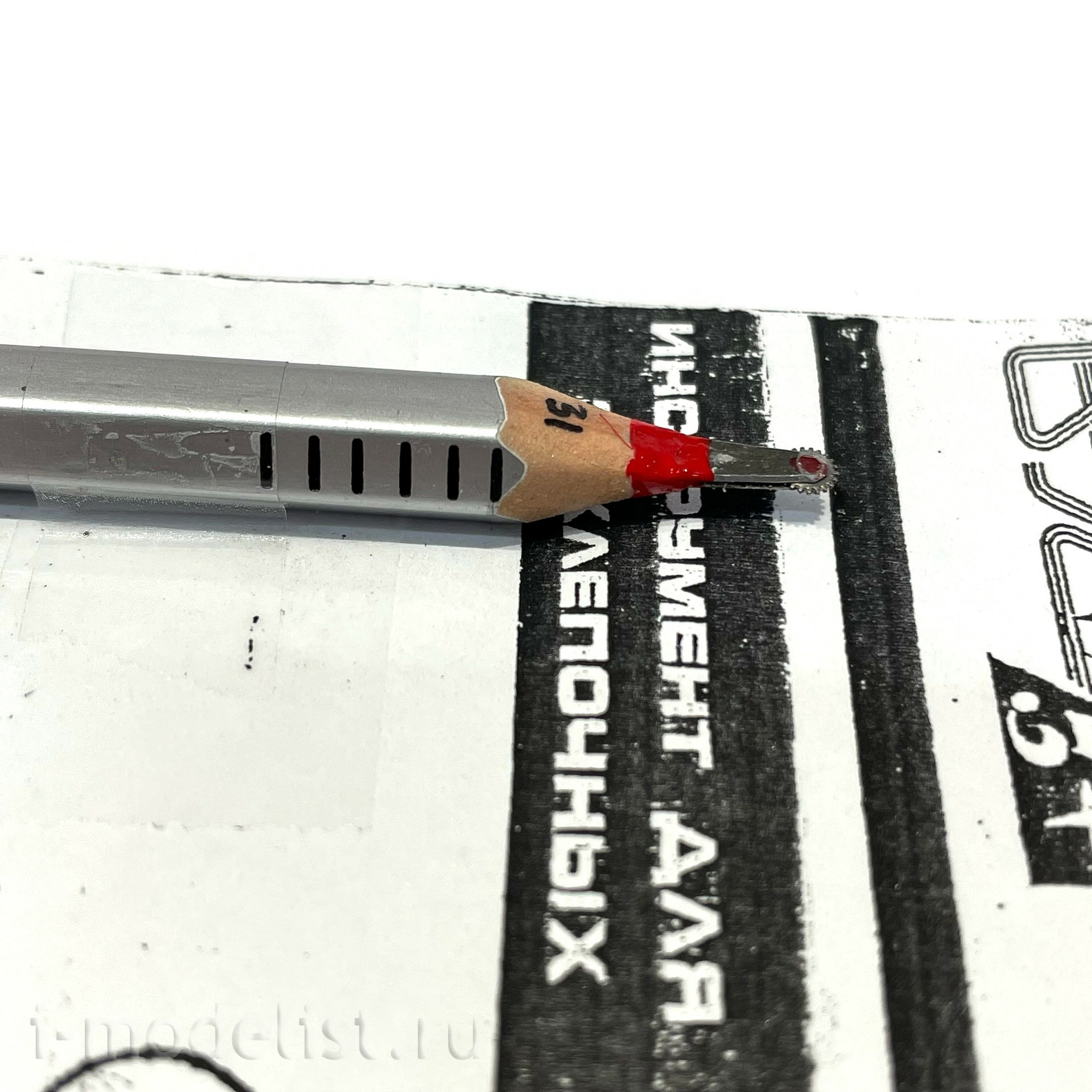 VES001A-31 VES Voronezh Tool for simulating rivet seams 1:72 (step 31)