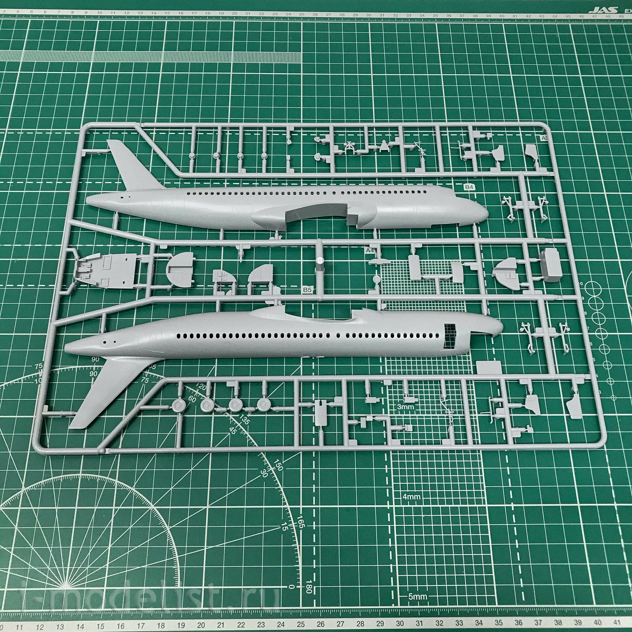 7037 Zvezda 1/144 Airbus a320neo Passenger airliner