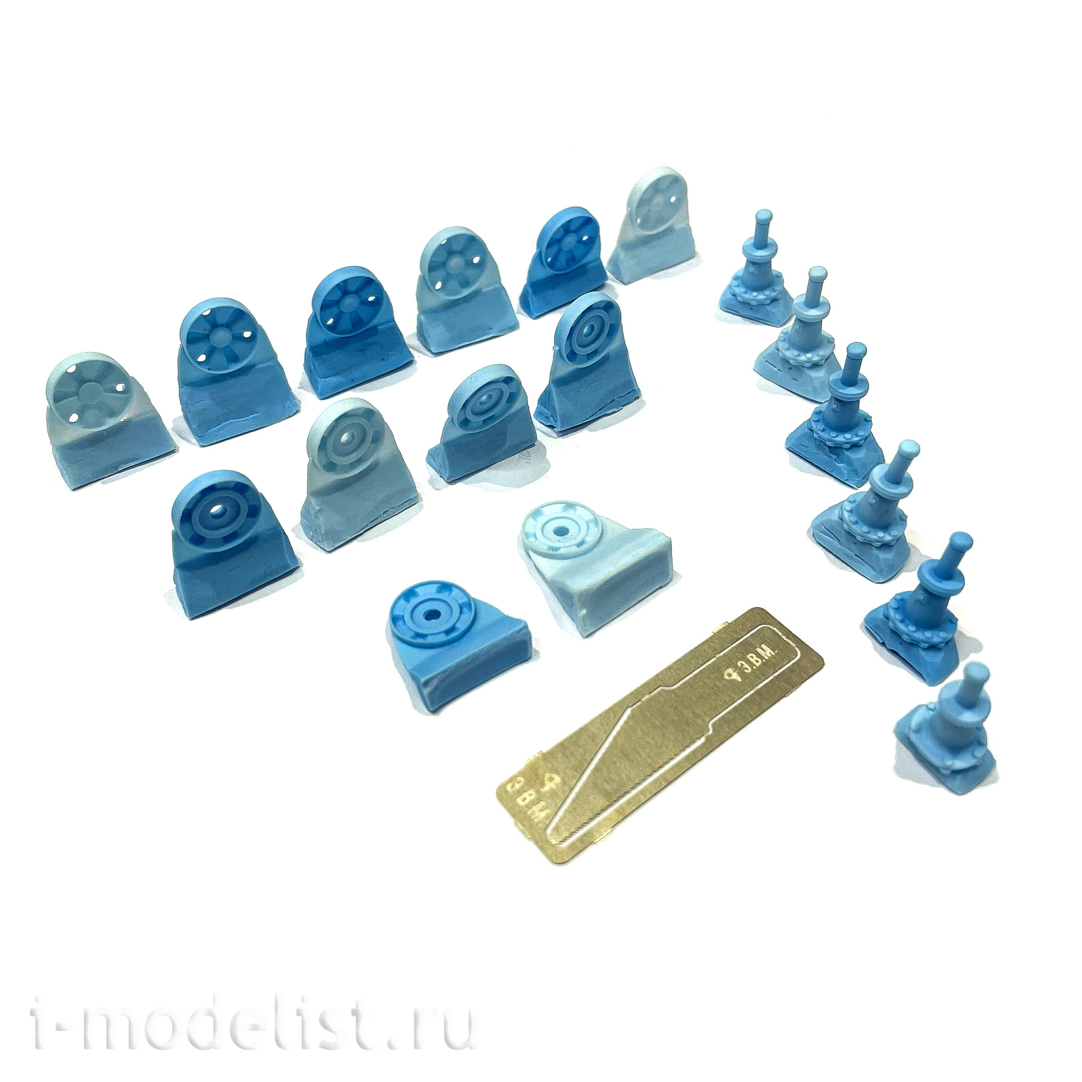 RS35015 E. V. M. 1/35 Support Rollers for T-10