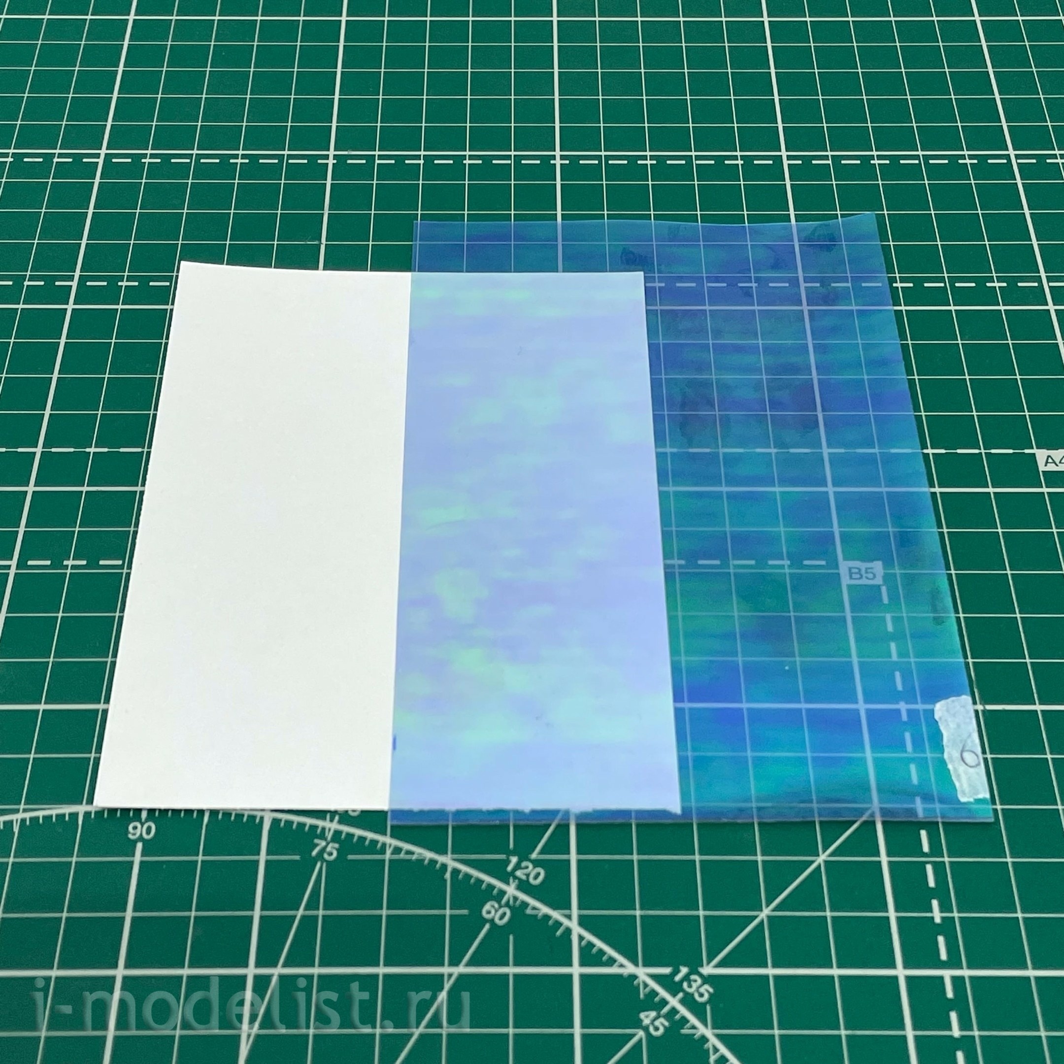 20026 SX-Art Holographic Film for Optical Instrument Lens Simulation (Blue)
